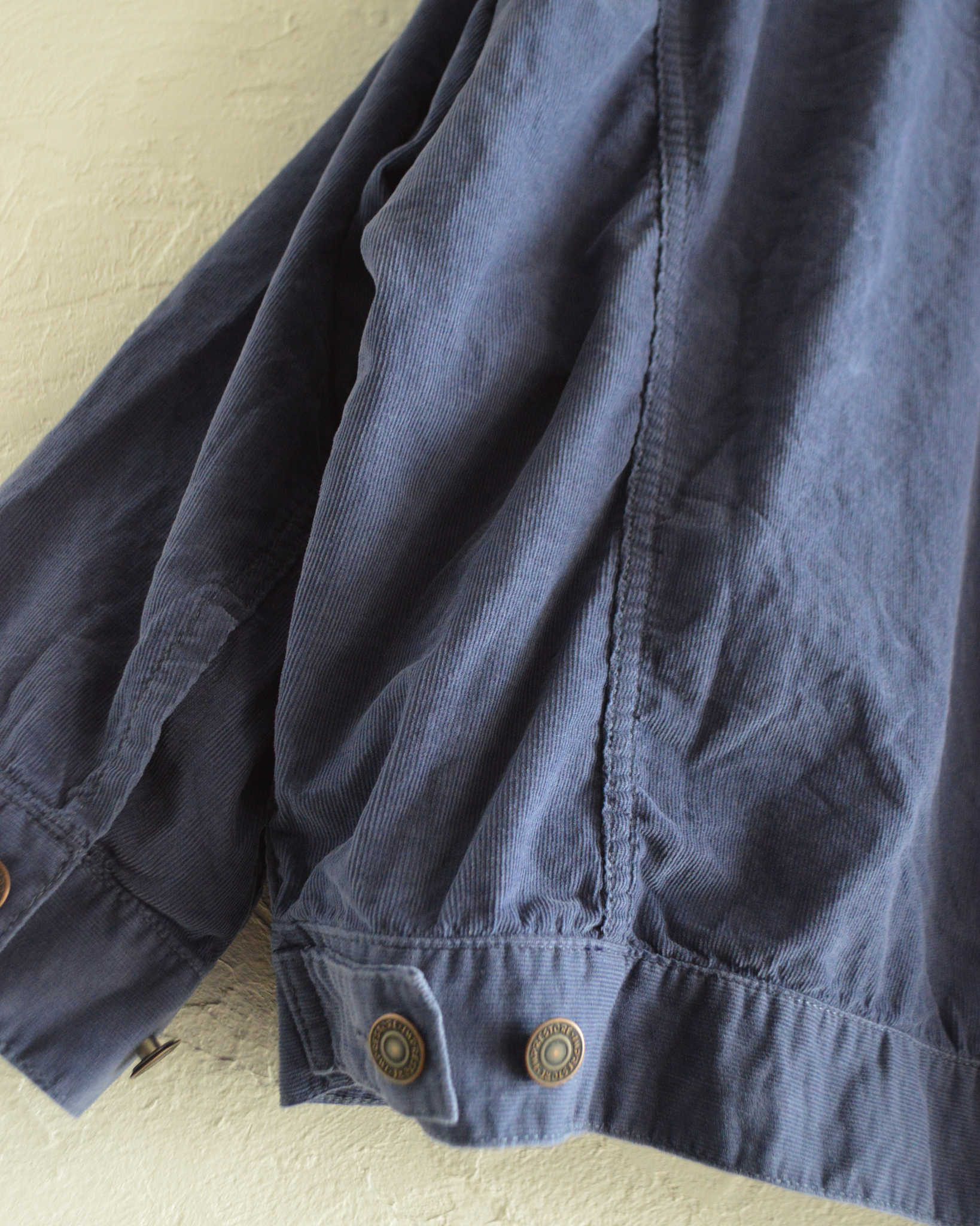 IMPRESTORE インプレストア / MARY マリー | 20W Corduroy Trucker Coat 20ウェールコーデュロイトラッカーコート (NAVY ネイビー)