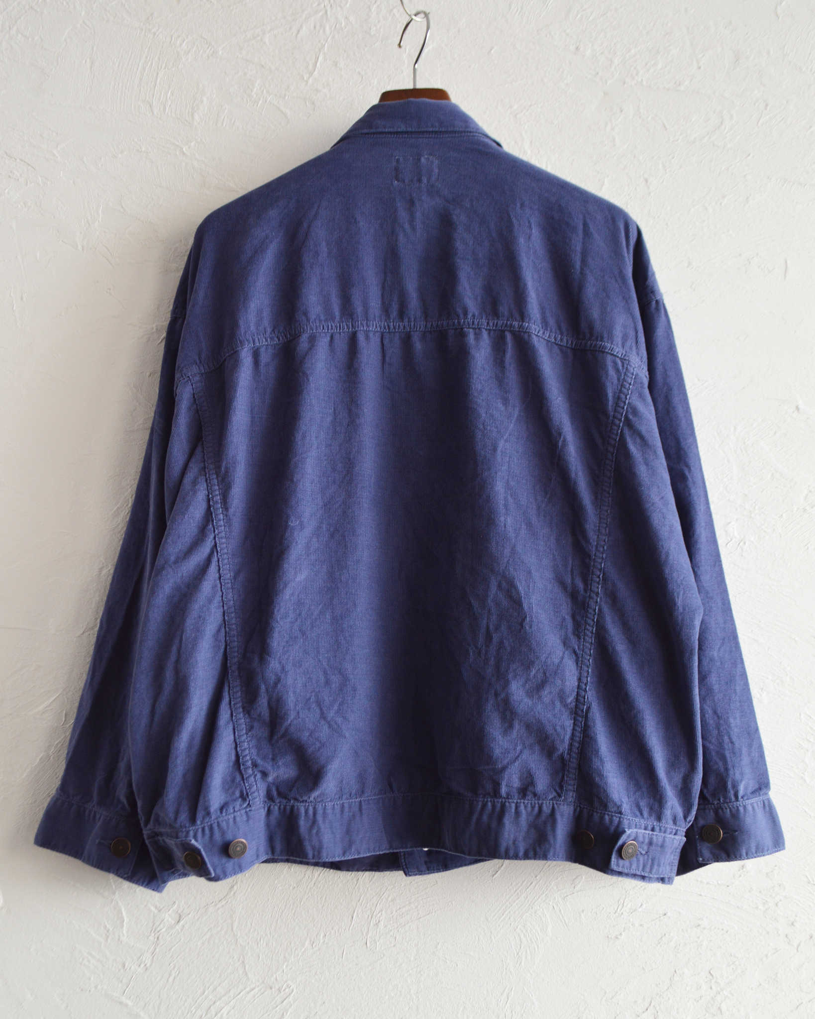 IMPRESTORE インプレストア / Ginny ジニー | 6.5ozZIP JACKET 6.5オンスジップジャケット (BLUE DENIM ONE WASH ブルーデニムワンウォッシュ)