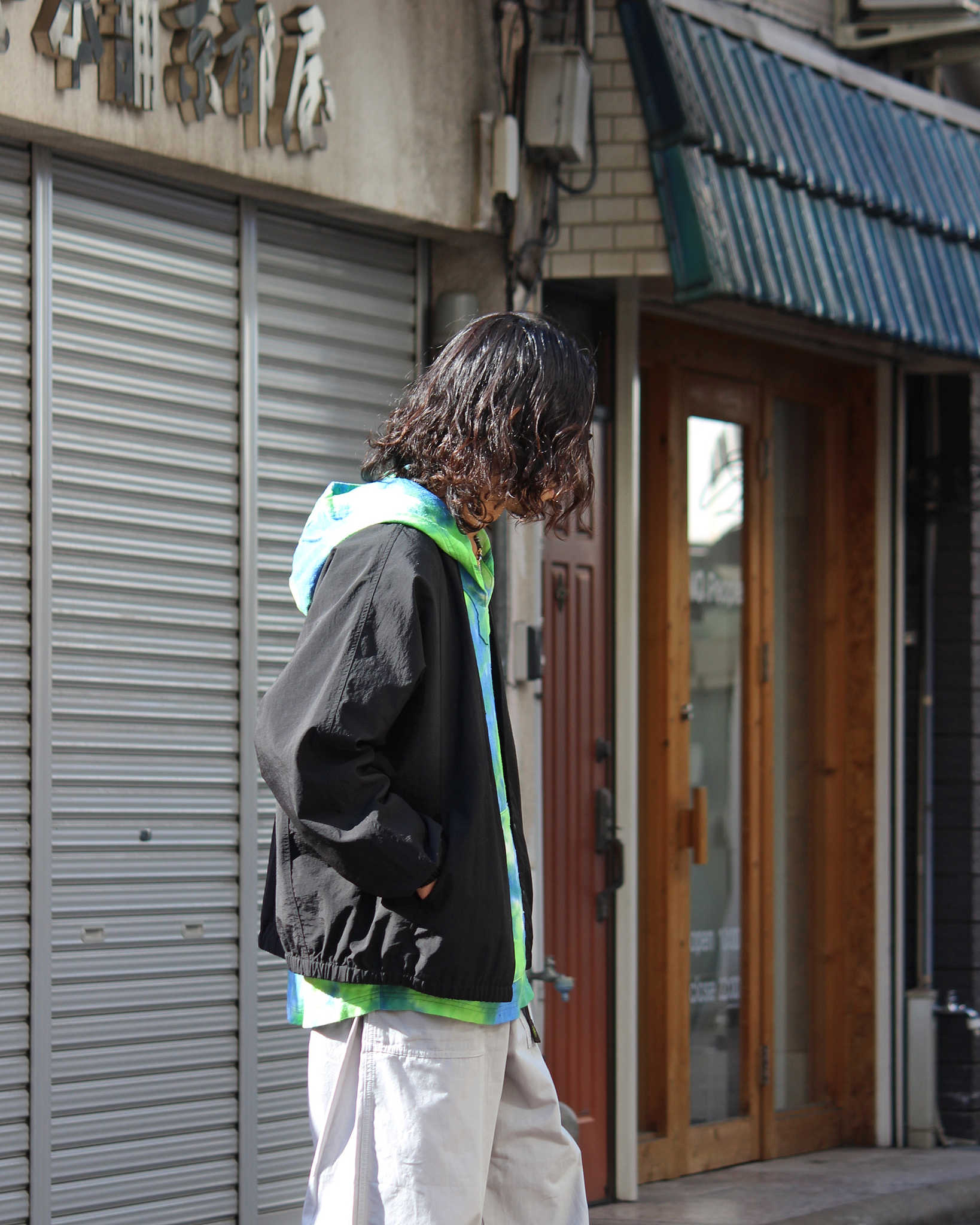 AXESQUIN アクシーズクイーン / CLASSIC WIND CARDIGAN LT クラシックウィンドカーディガンライト (BLACK ブラック)