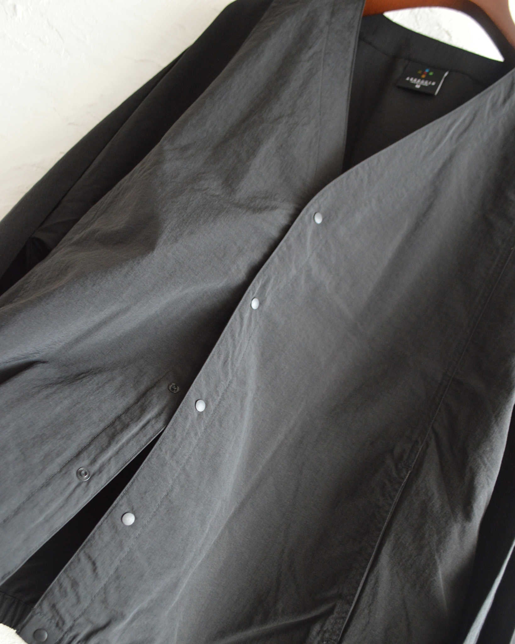 AXESQUIN アクシーズクイーン / CLASSIC WIND CARDIGAN LT クラシックウィンドカーディガンライト (BLACK ブラック)