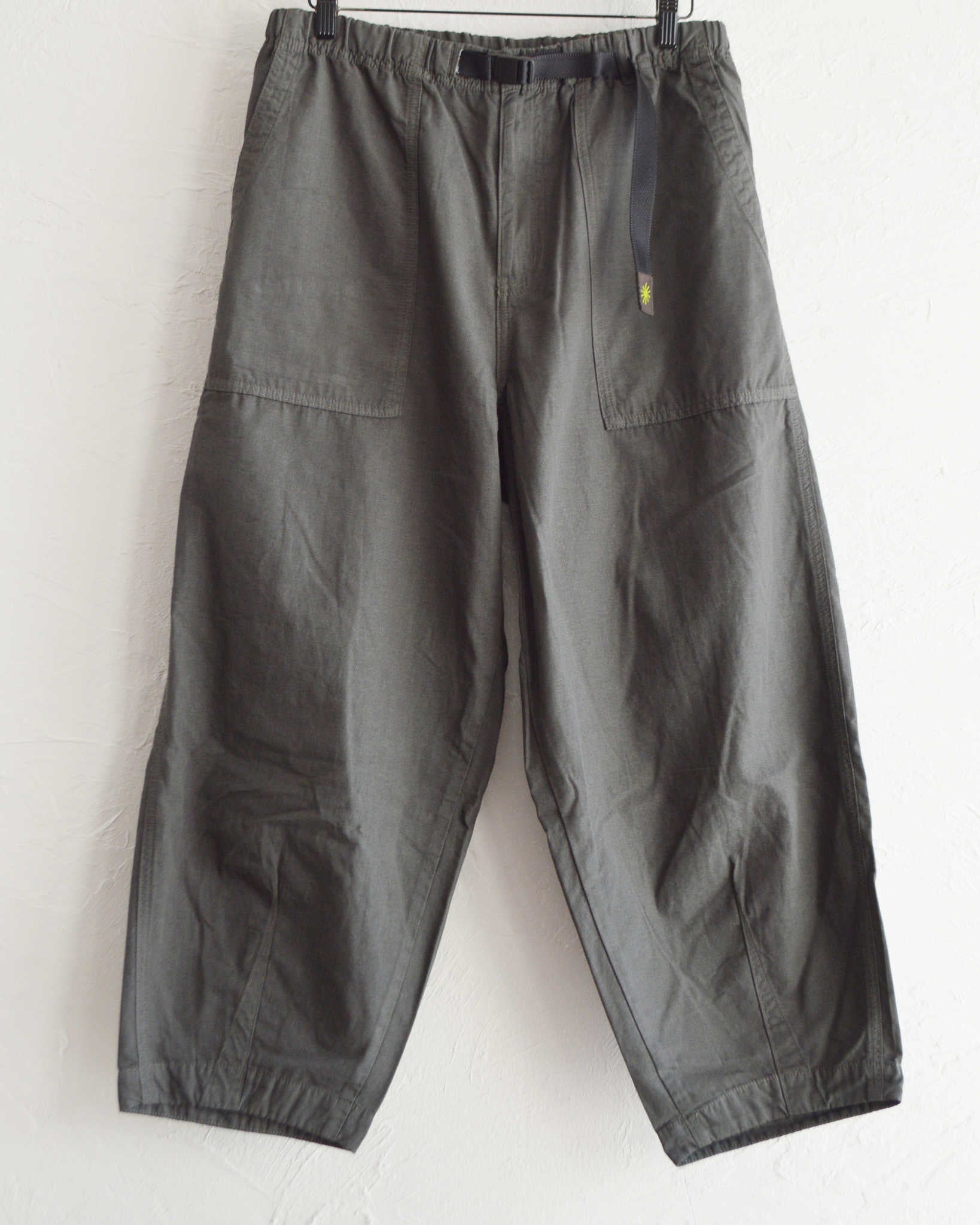 GOHEMP ゴーヘンプ / TRAVEL BALLOON PANTS トラベルバルーンパンツ (STONE GRAY ストーングレー)