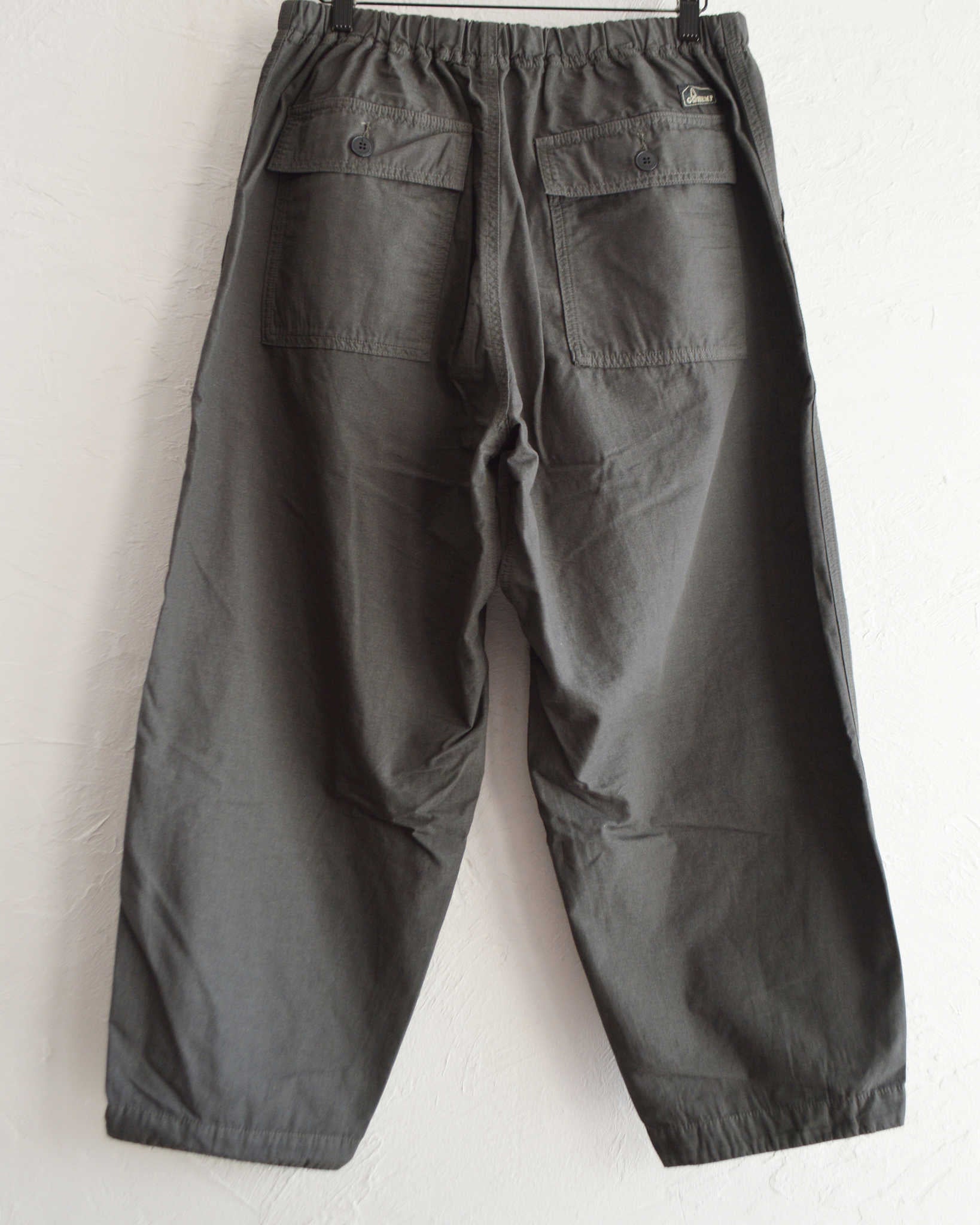 GOHEMP ゴーヘンプ / TRAVEL BALLOON PANTS トラベルバルーンパンツ (STONE GRAY ストーングレー)