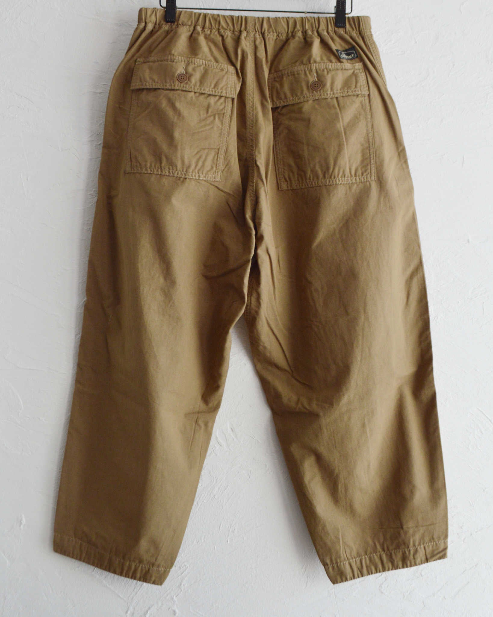GOHEMP ゴーヘンプ / TRAVEL BALLOON PANTS トラベルバルーンパンツ (KHAKI カーキ)