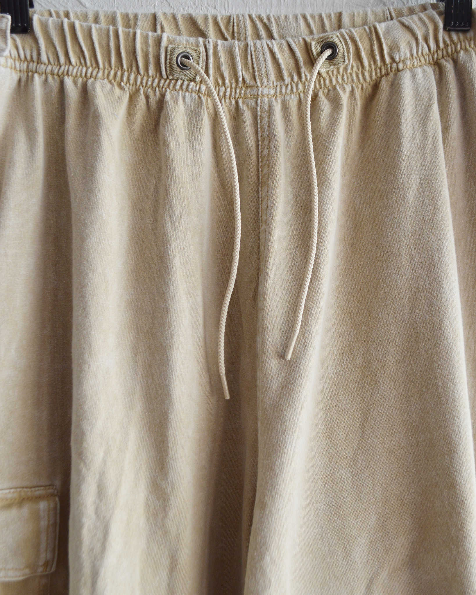 IMPRESTORE インプレストア / RANDY t-cloth V.D ランディー | Easy Trousers イージートラウザーズ (FADED IVORY フェイデットアイボリー)