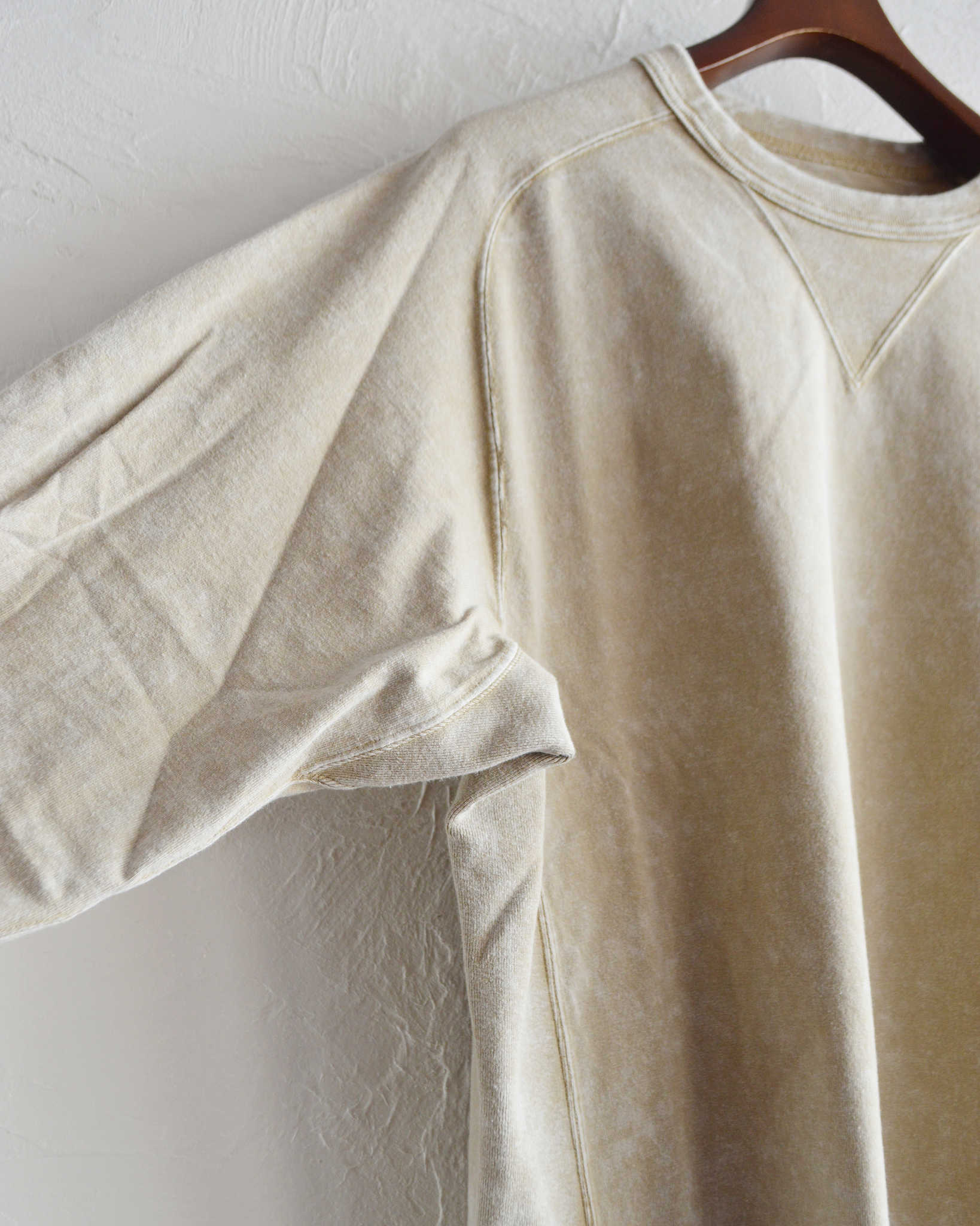 IMPRESTORE インプレストア / Harold t-cloth V.D ハロルド | Freedom LongSleeve Tshirt フリーダムロングスリーブティー (FADED IVORY フェイデットアイボリー)