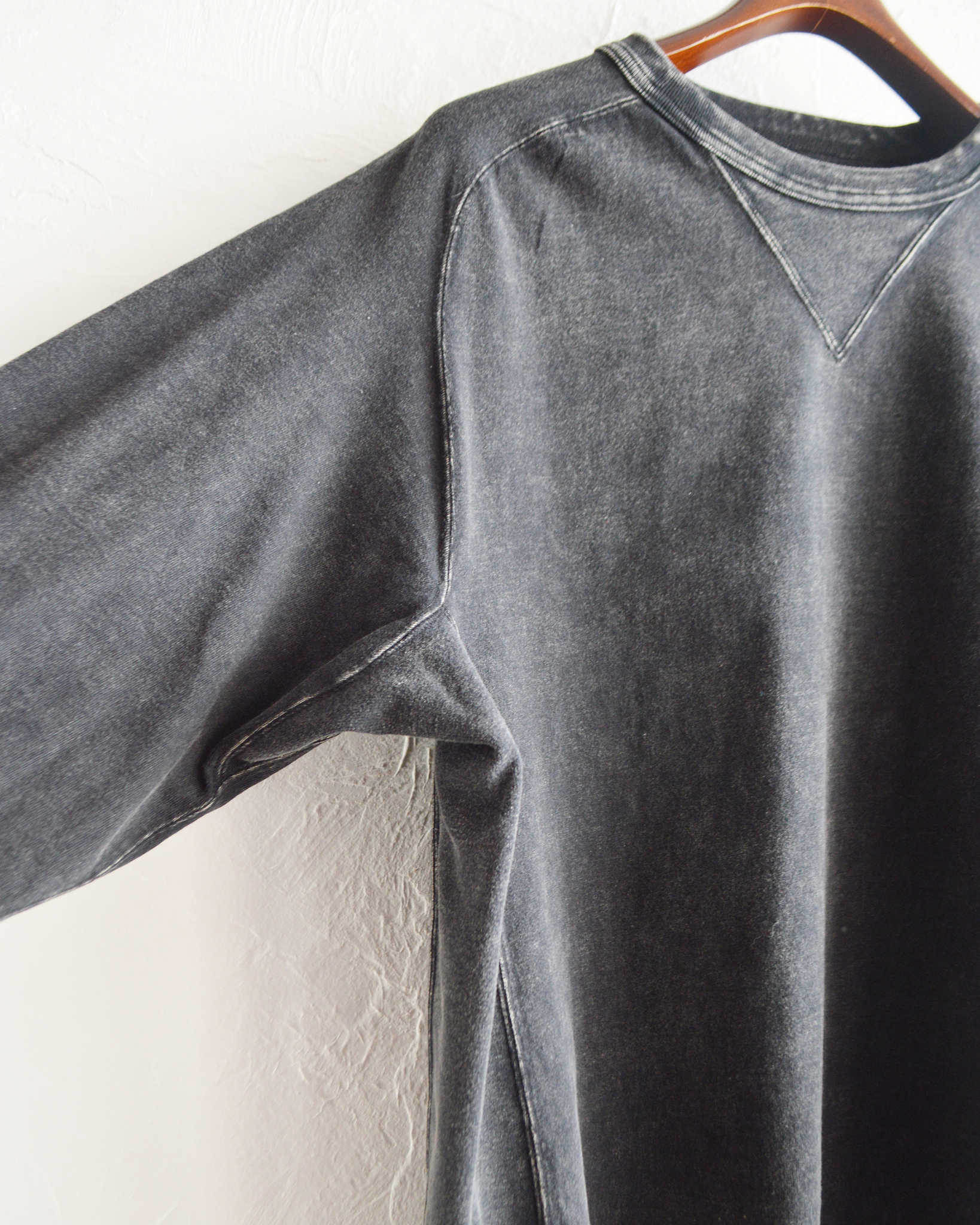 IMPRESTORE インプレストア / Harold t-cloth V.D ハロルド | Freedom LongSleeve Tshirt フリーダムロングスリーブティー (FADED BLACK フェイデットブラック)