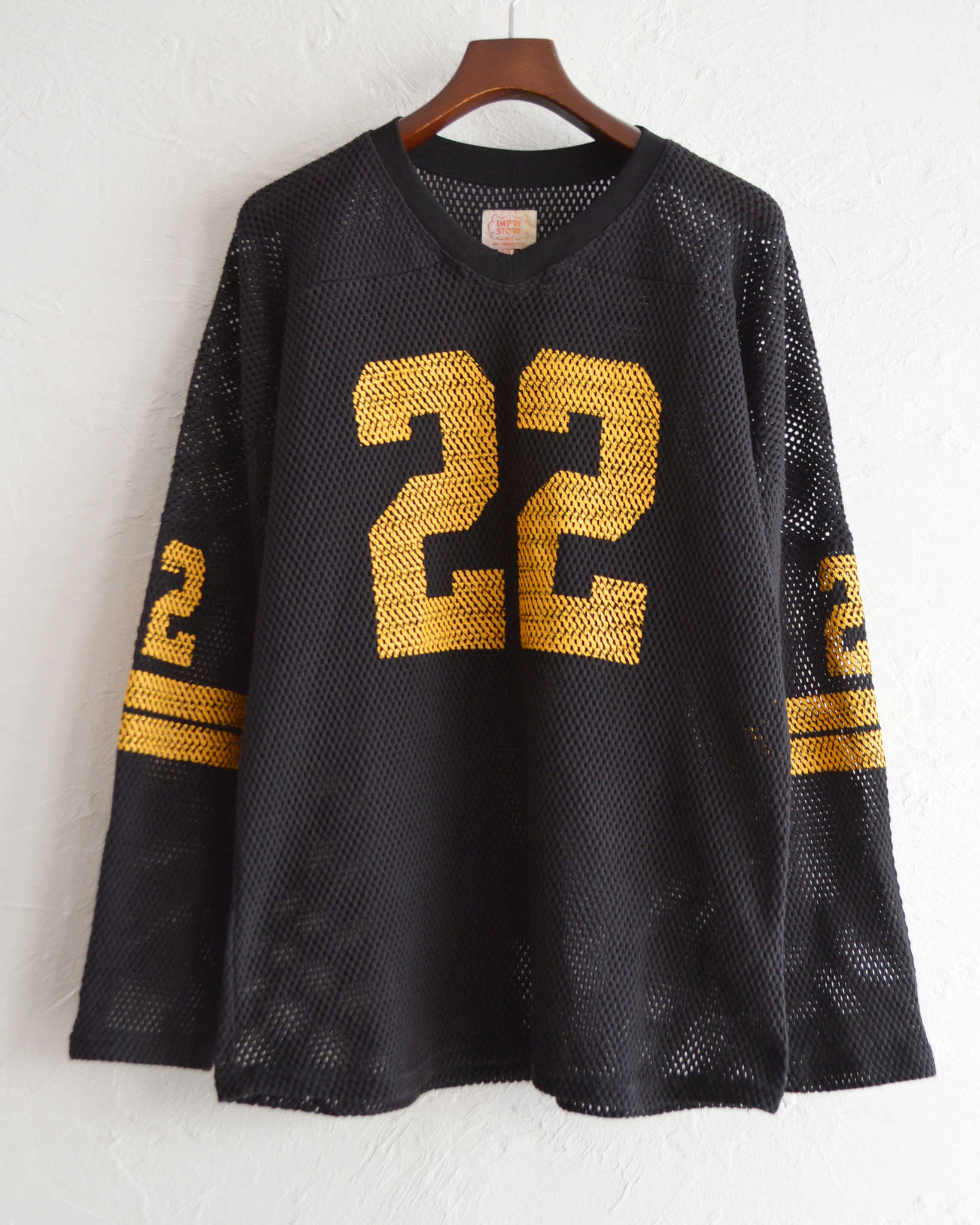 IMPRESTORE インプレストア / Renee レニー | Mesh Hockey T メッシュホッケーティー (BLACK ブラック)