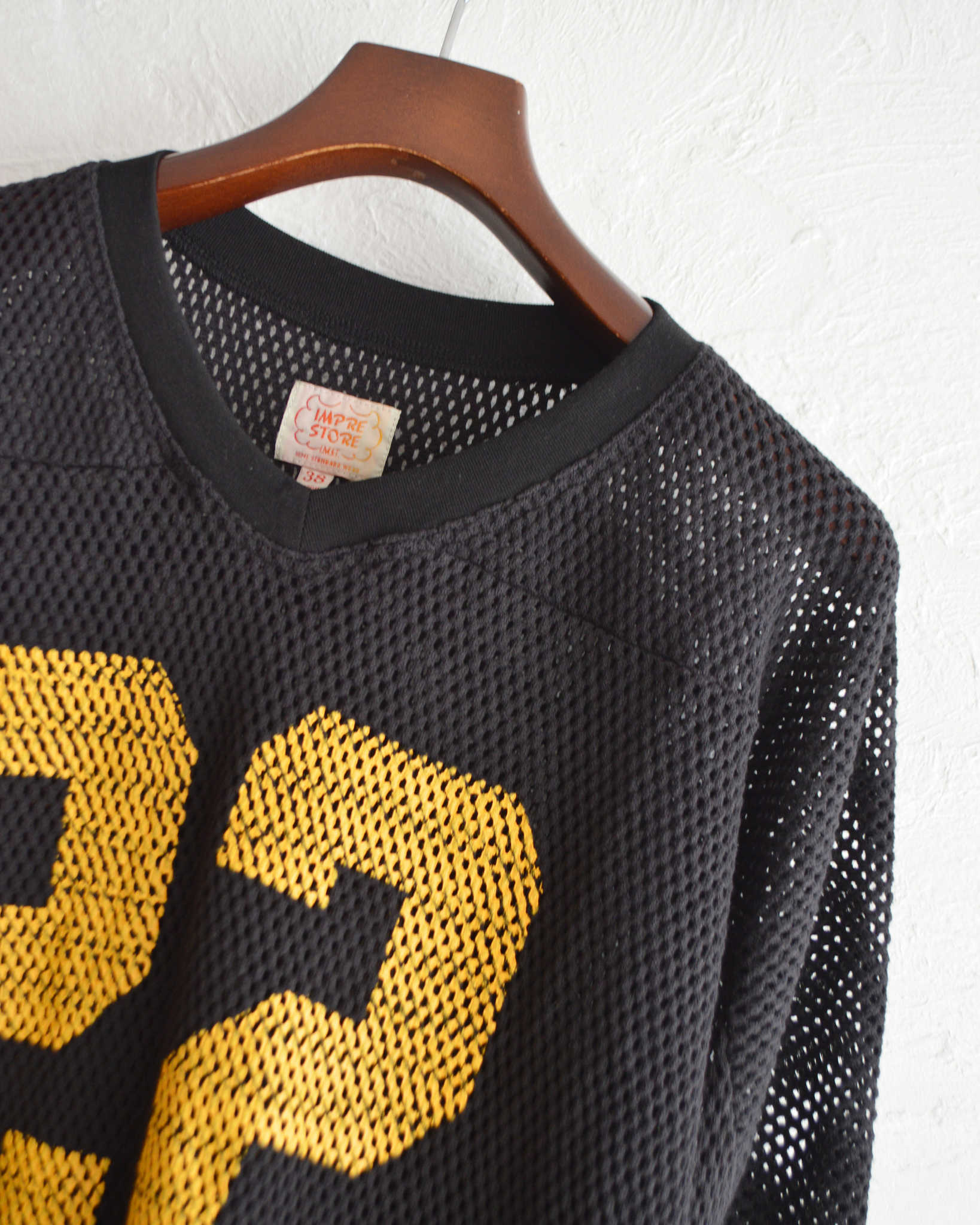 IMPRESTORE インプレストア / Renee レニー | Mesh Hockey T メッシュホッケーティー (BLACK ブラック)