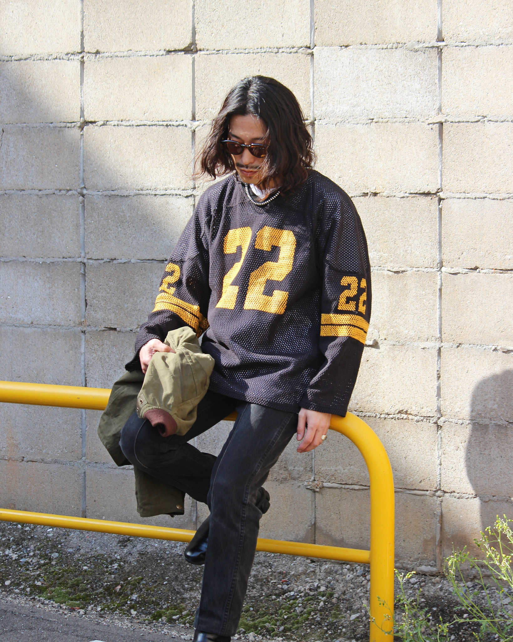IMPRESTORE インプレストア / Renee レニー | Mesh Hockey T メッシュホッケーティー (BLACK ブラック)
