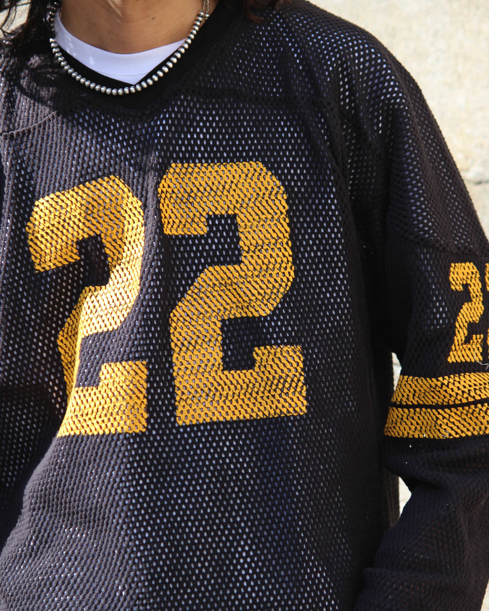 IMPRESTORE インプレストア / Renee レニー | Mesh Hockey T メッシュホッケーティー (BLACK ブラック)