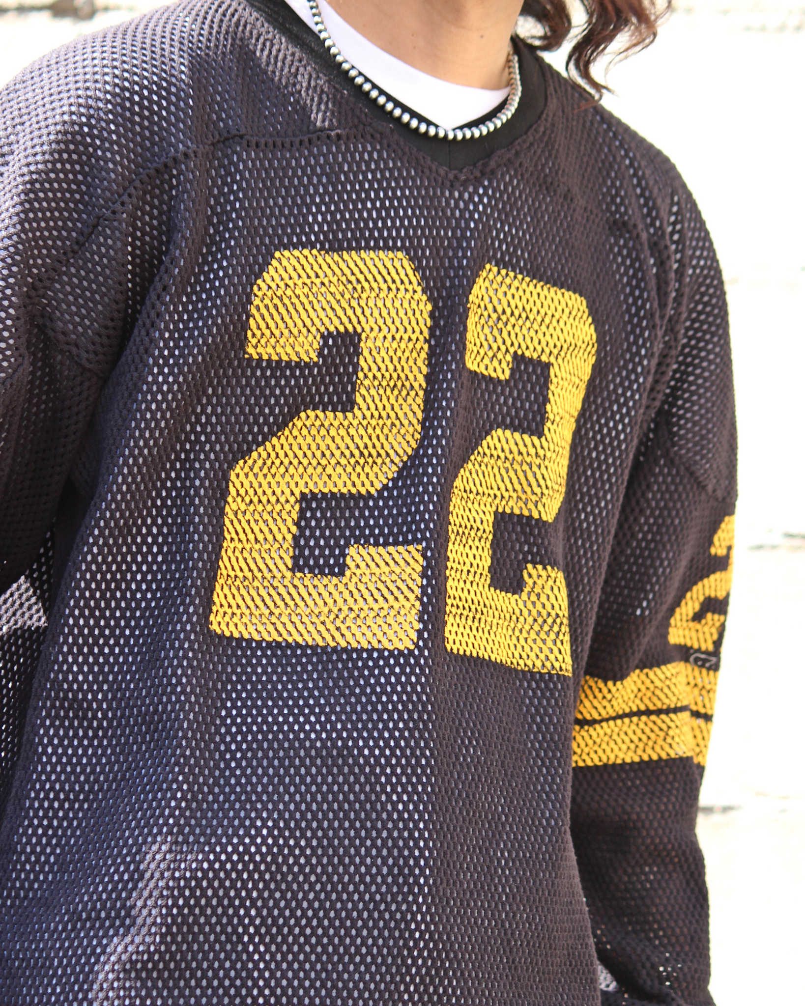 IMPRESTORE インプレストア / Renee レニー | Mesh Hockey T メッシュホッケーティー (BLACK ブラック)