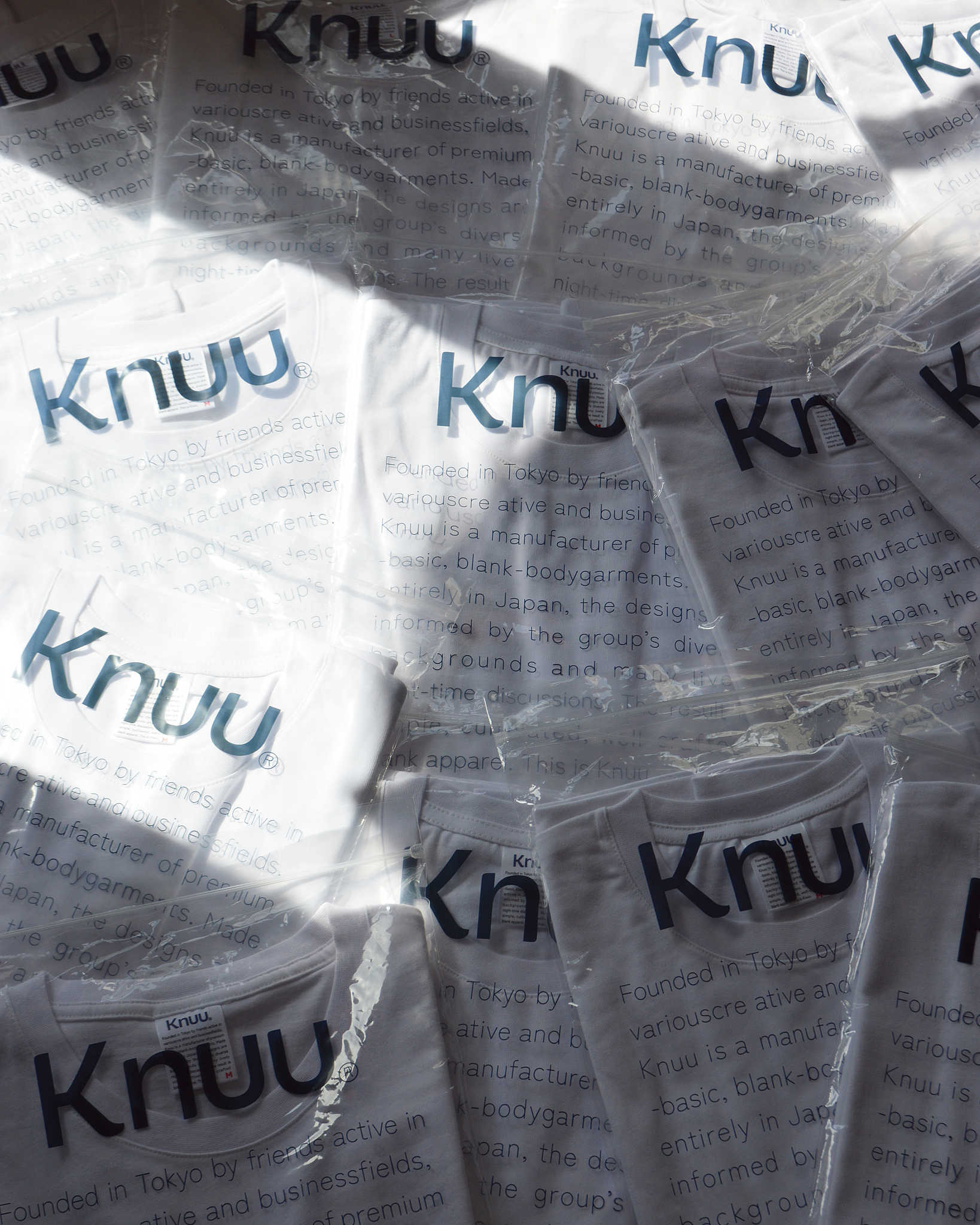 Knuu ヌウ / Heavy Crewneck T-Shirt ヘビークルーネックティーシャツ (WHITE ホワイト)