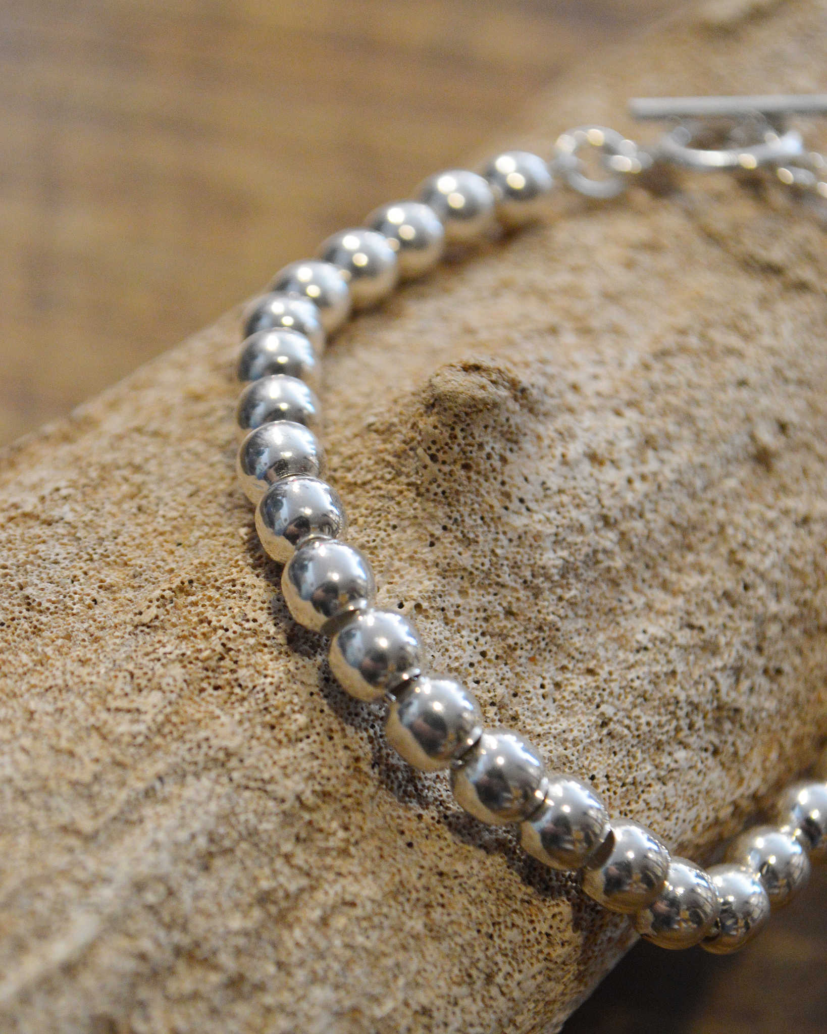 Mexican jewelry メキシカンジュエリー / SILVER PEARL BRACELET シルバーパールブレスレット