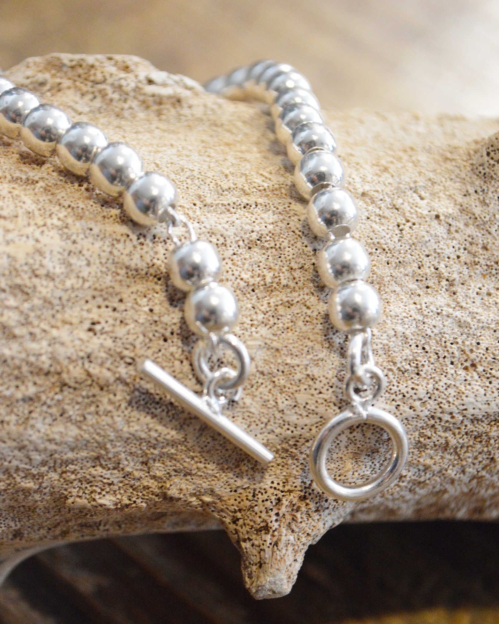 Mexican jewelry メキシカンジュエリー / SILVER PEARL BRACELET シルバーパールブレスレット