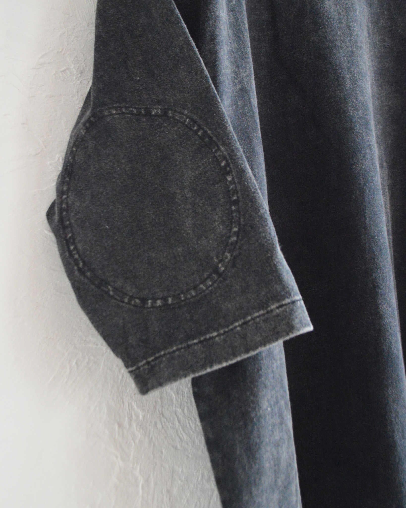 IMPRESTORE インプレストア / Sonya t-clote V.D ソンヤ | Football Half sleeve フットボールハーフスリーブ (FADED BLACK フェーデットブラック)