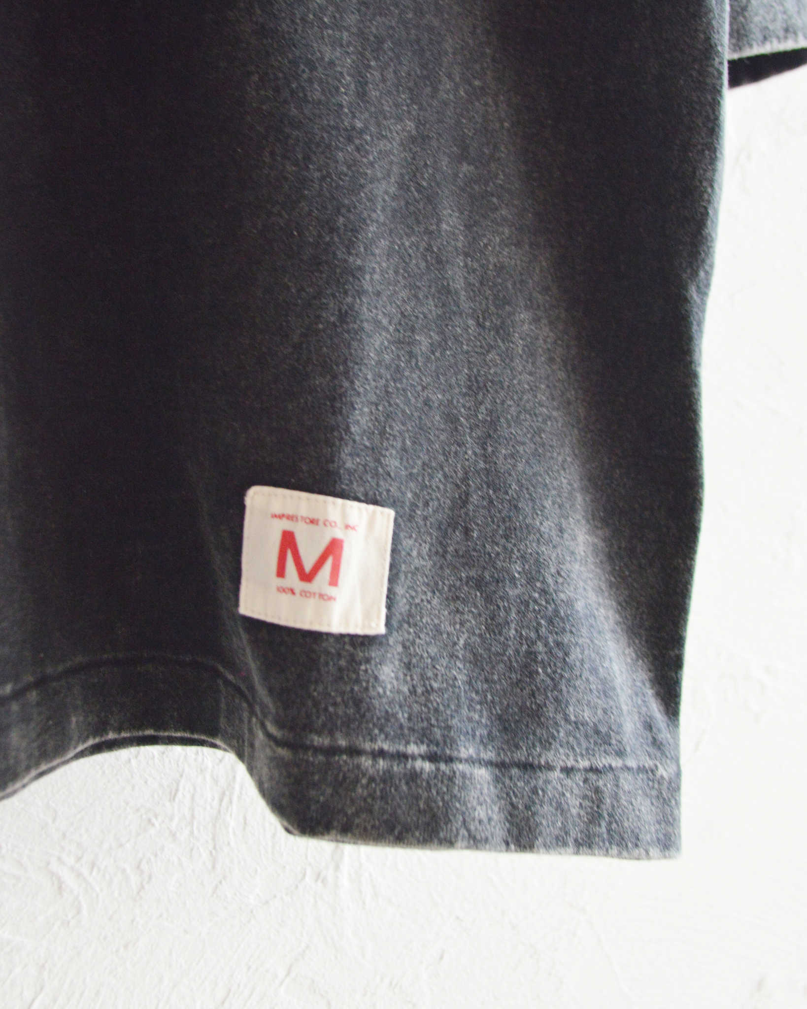 IMPRESTORE インプレストア / Sonya t-clote V.D ソンヤ | Football Half sleeve フットボールハーフスリーブ (FADED BLACK フェーデットブラック)