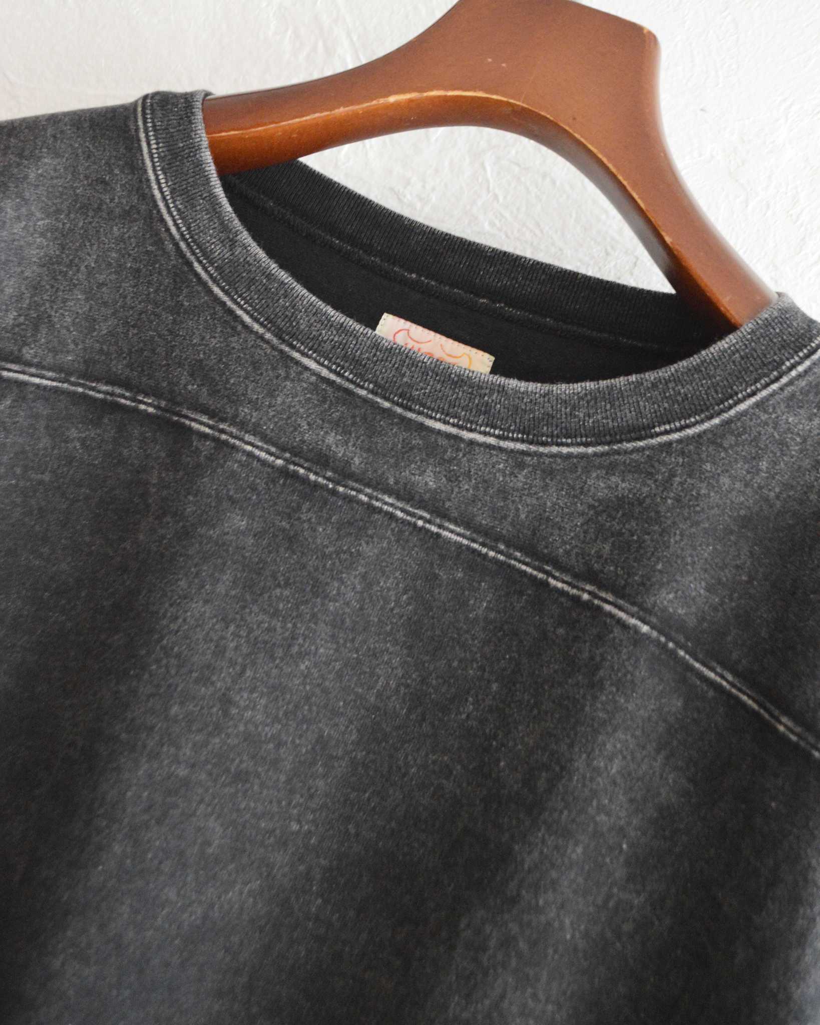 IMPRESTORE インプレストア / Sonya t-clote V.D ソンヤ | Football Half sleeve フットボールハーフスリーブ (FADED BLACK フェーデットブラック)