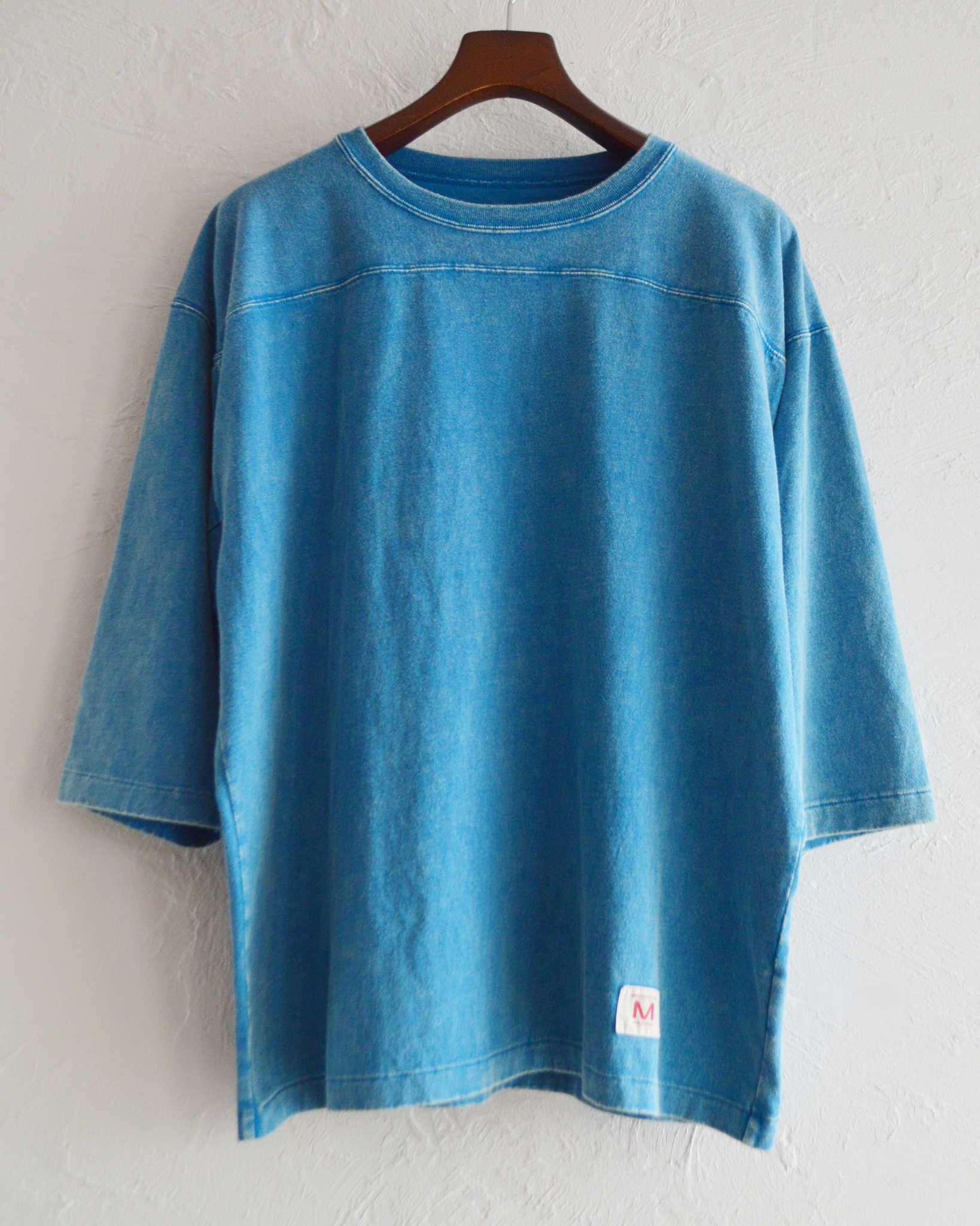 IMPRESTORE インプレストア / Sonya t-clote V.D ソンヤ | Football Half sleeve フットボールハーフスリーブ (FADED TURQUOIS フェーデットターコイズ)