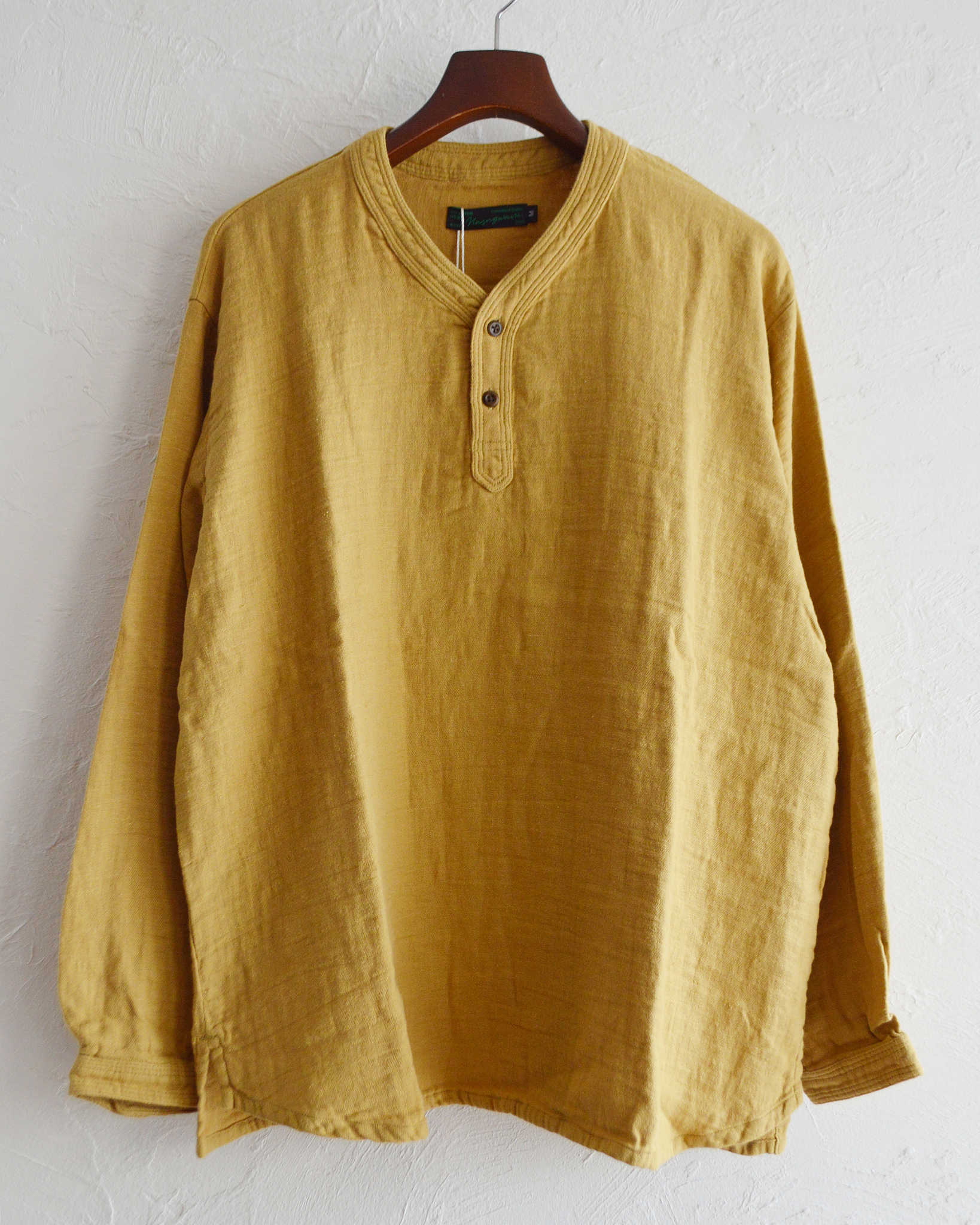 Nasngwam. ナスングワム / VAGRANT SHIRTS バグラントシャツ (MUSTARD マスタード)