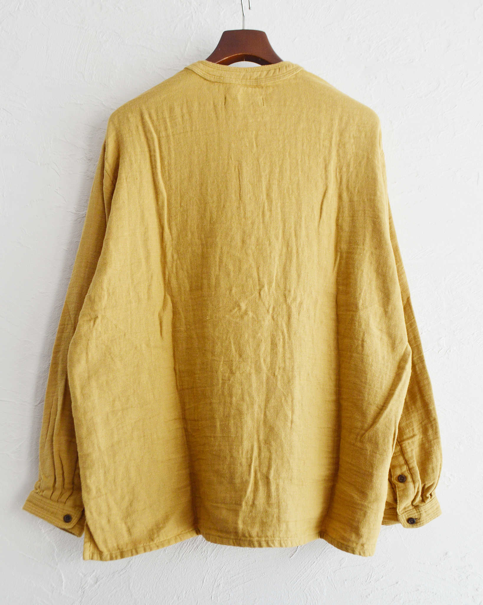 Nasngwam. ナスングワム / VAGRANT SHIRTS バグラントシャツ (MUSTARD マスタード)