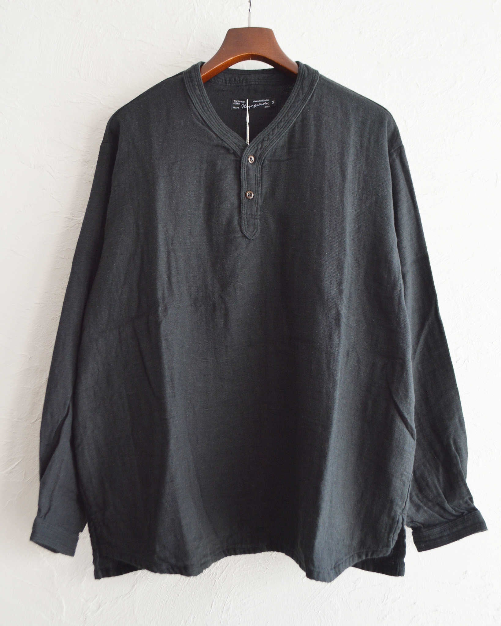 Nasngwam. ナスングワム / VAGRANT SHIRTS バグラントシャツ (BLACK ブラック)