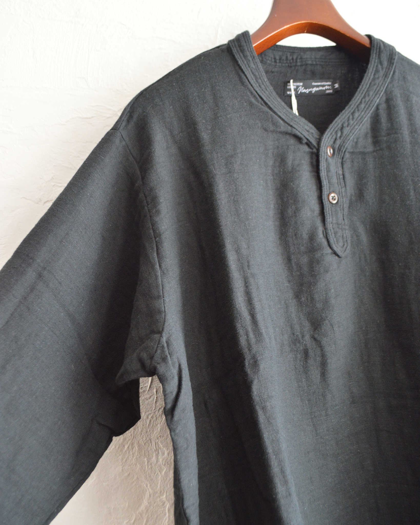 Nasngwam. ナスングワム / VAGRANT SHIRTS バグラントシャツ (BLACK ブラック)