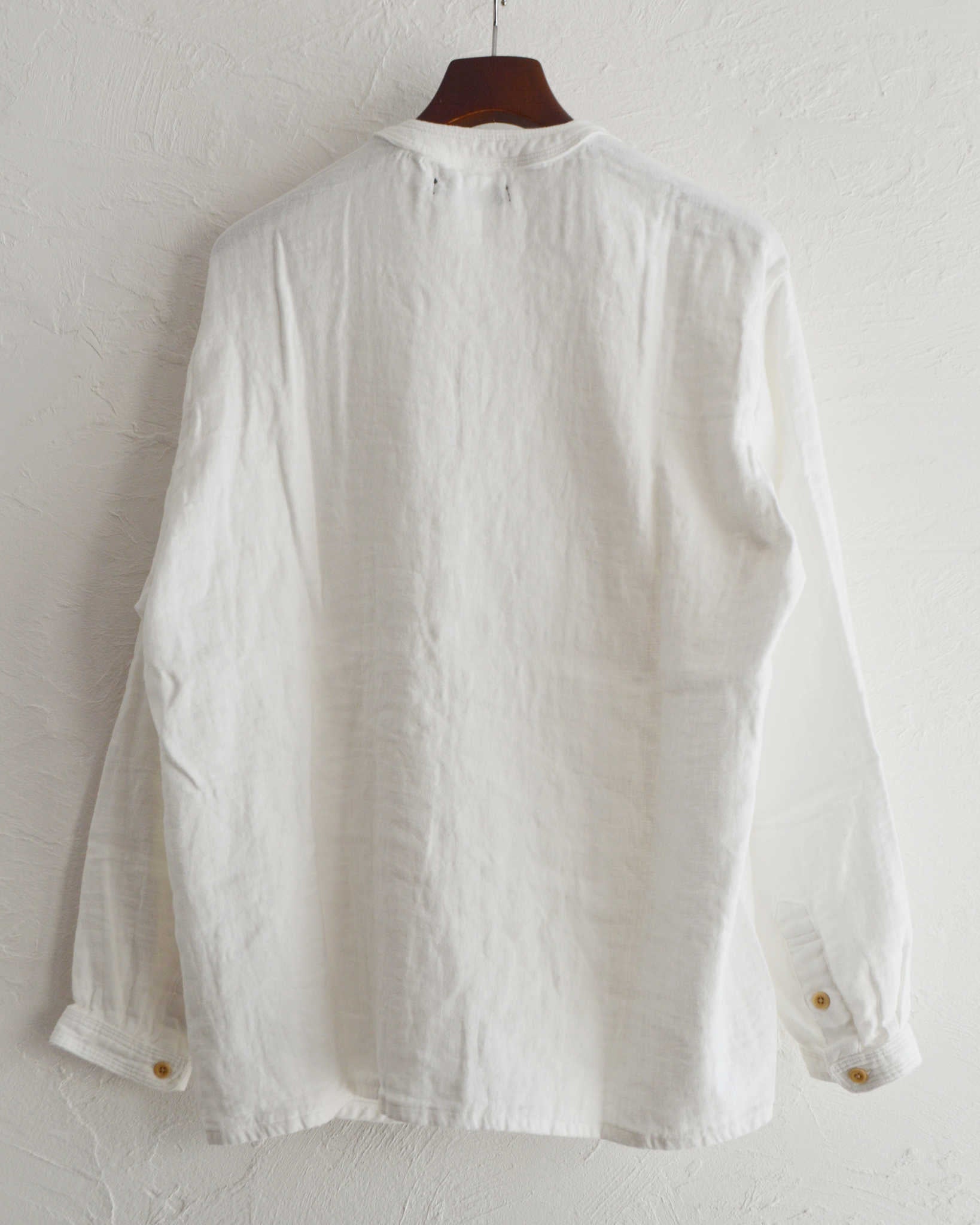 Nasngwam. ナスングワム / VAGRANT SHIRTS バグラントシャツ (WHITE ホワイト)