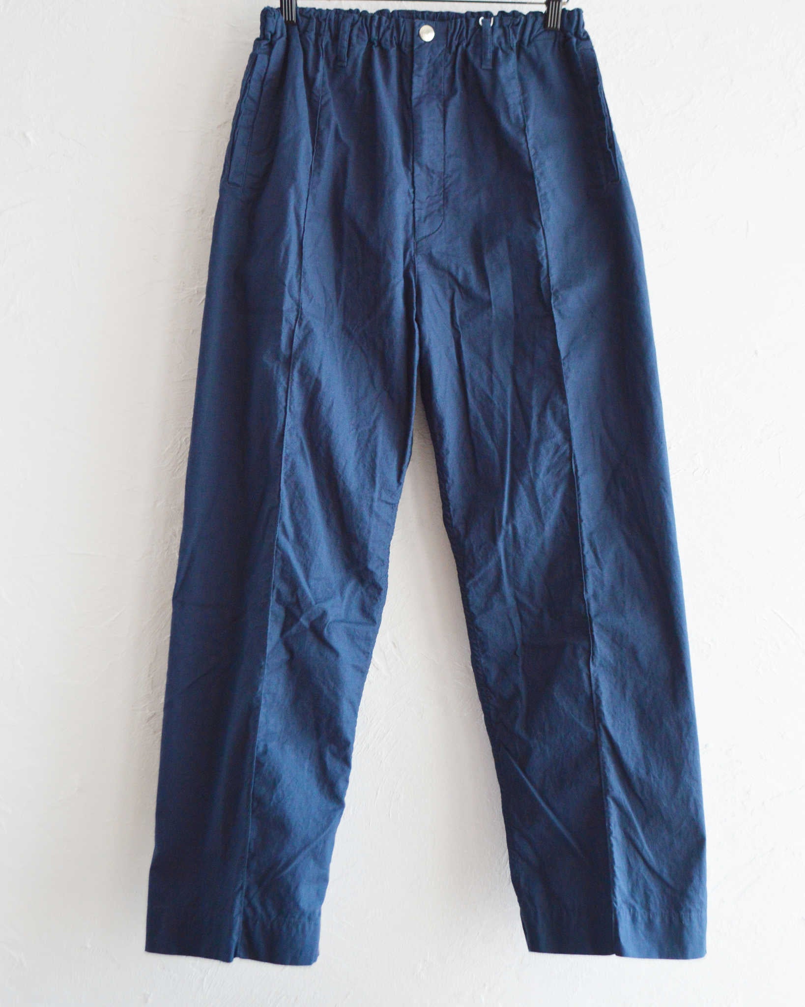 necessary or unnecessary ネセサリーオアアンネセサリー N.O.UN ナウン / PIN TUCK PANTS ピンタックパンツ (NAVY ネイビー)