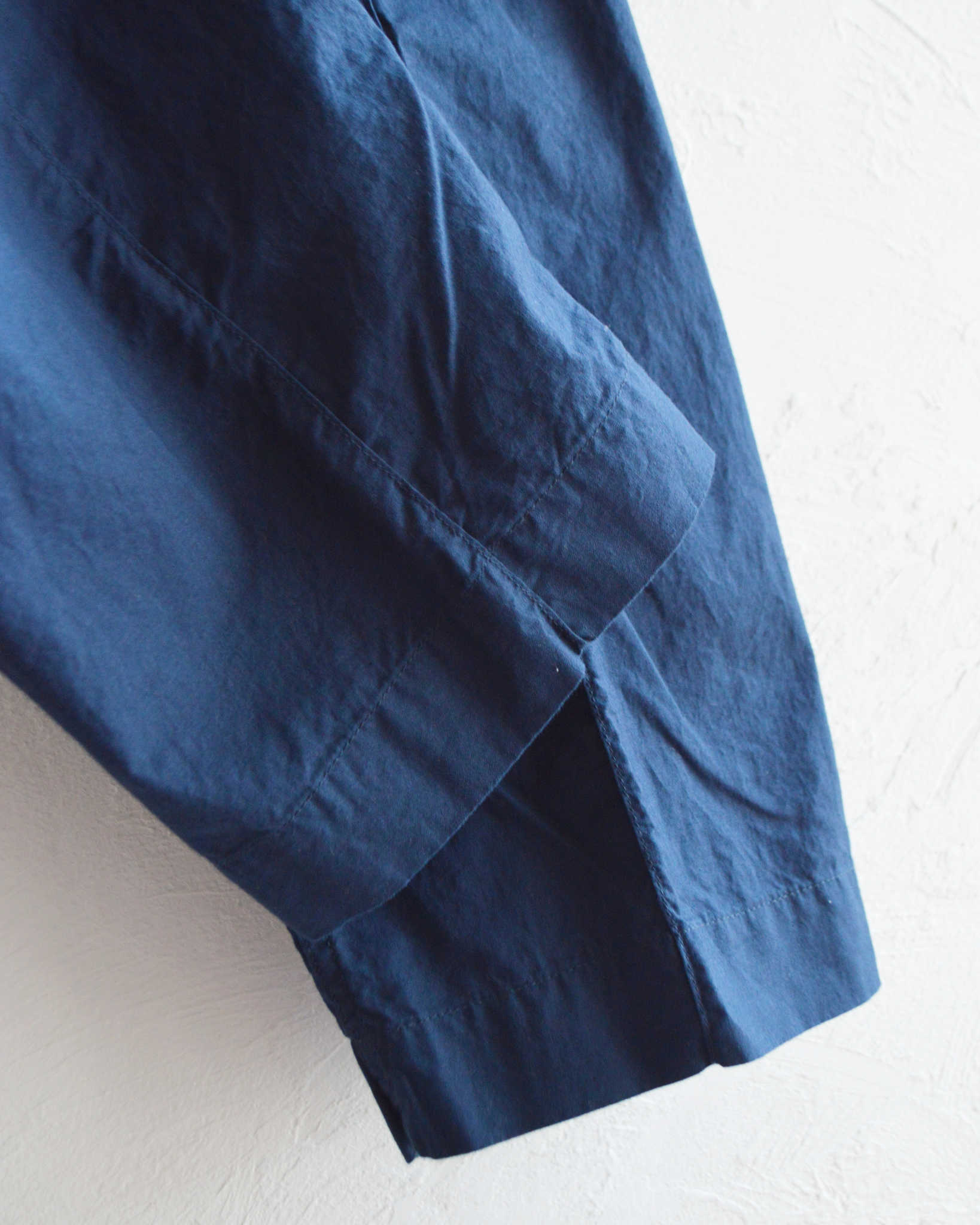 necessary or unnecessary ネセサリーオアアンネセサリー N.O.UN ナウン / PIN TUCK PANTS ピンタックパンツ (NAVY ネイビー)