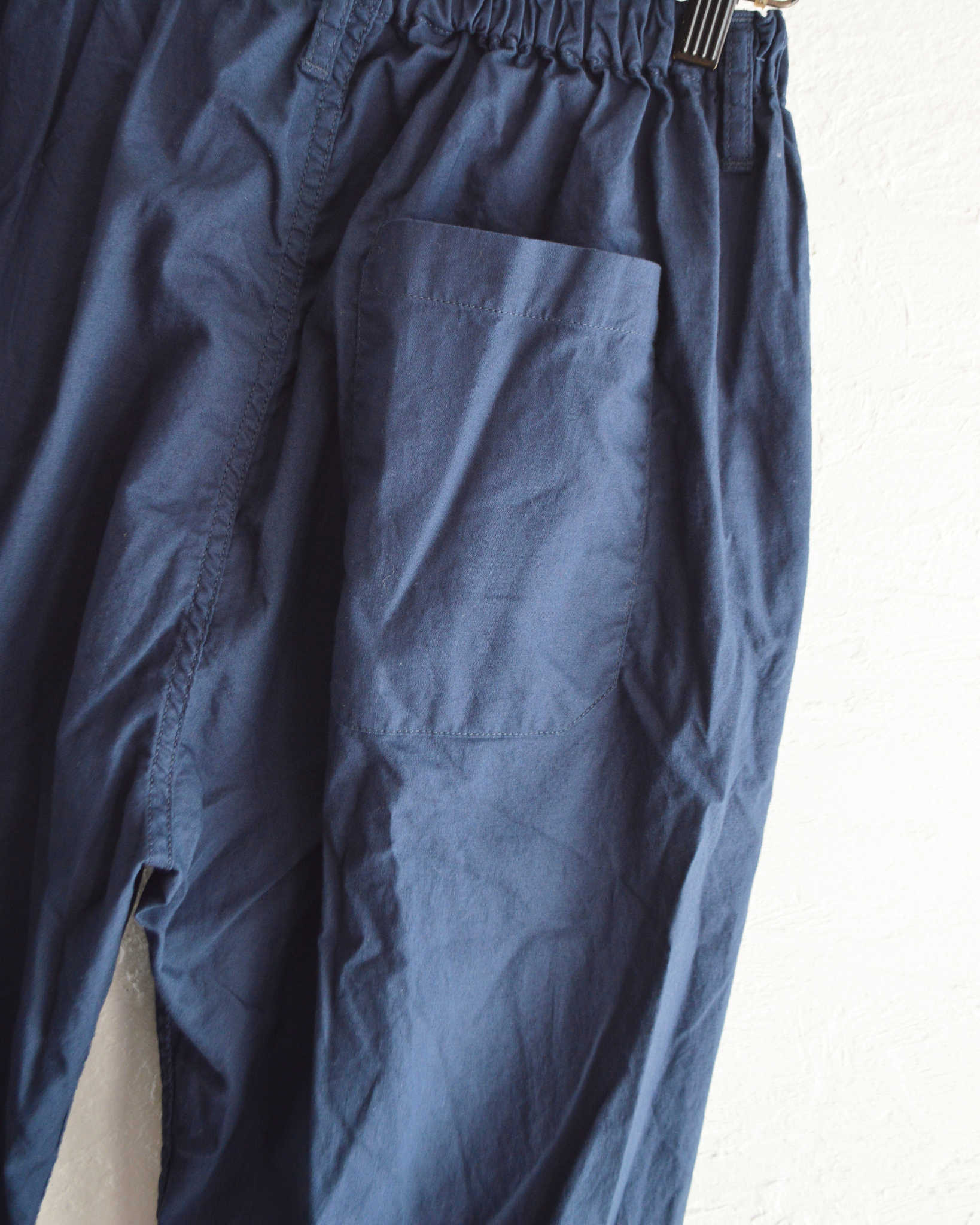 necessary or unnecessary ネセサリーオアアンネセサリー N.O.UN ナウン / PIN TUCK PANTS ピンタックパンツ (NAVY ネイビー)