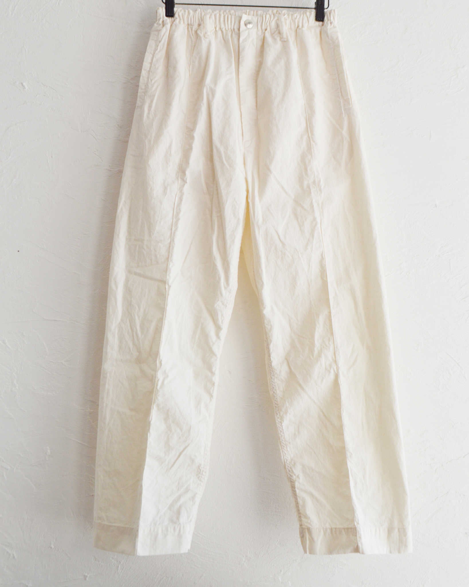 necessary or unnecessary ネセサリーオアアンネセサリー N.O.UN ナウン / PIN TUCK PANTS ピンタックパンツ (KINARI キナリ)