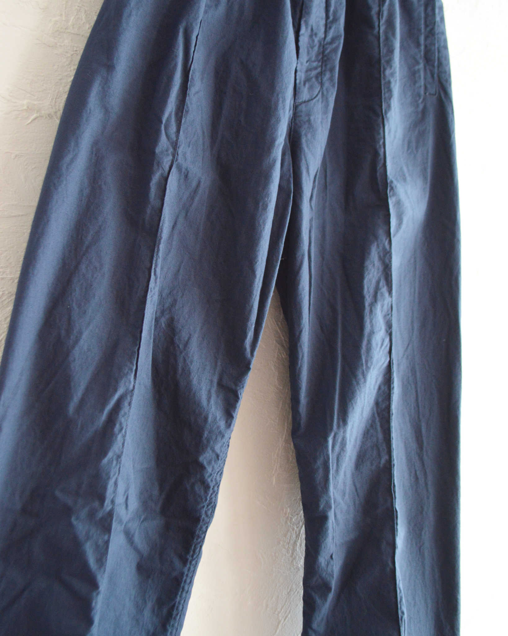 necessary or unnecessary ネセサリーオアアンネセサリー N.O.UN ナウン / PIN TUCK PANTS ピンタックパンツ (NAVY ネイビー)
