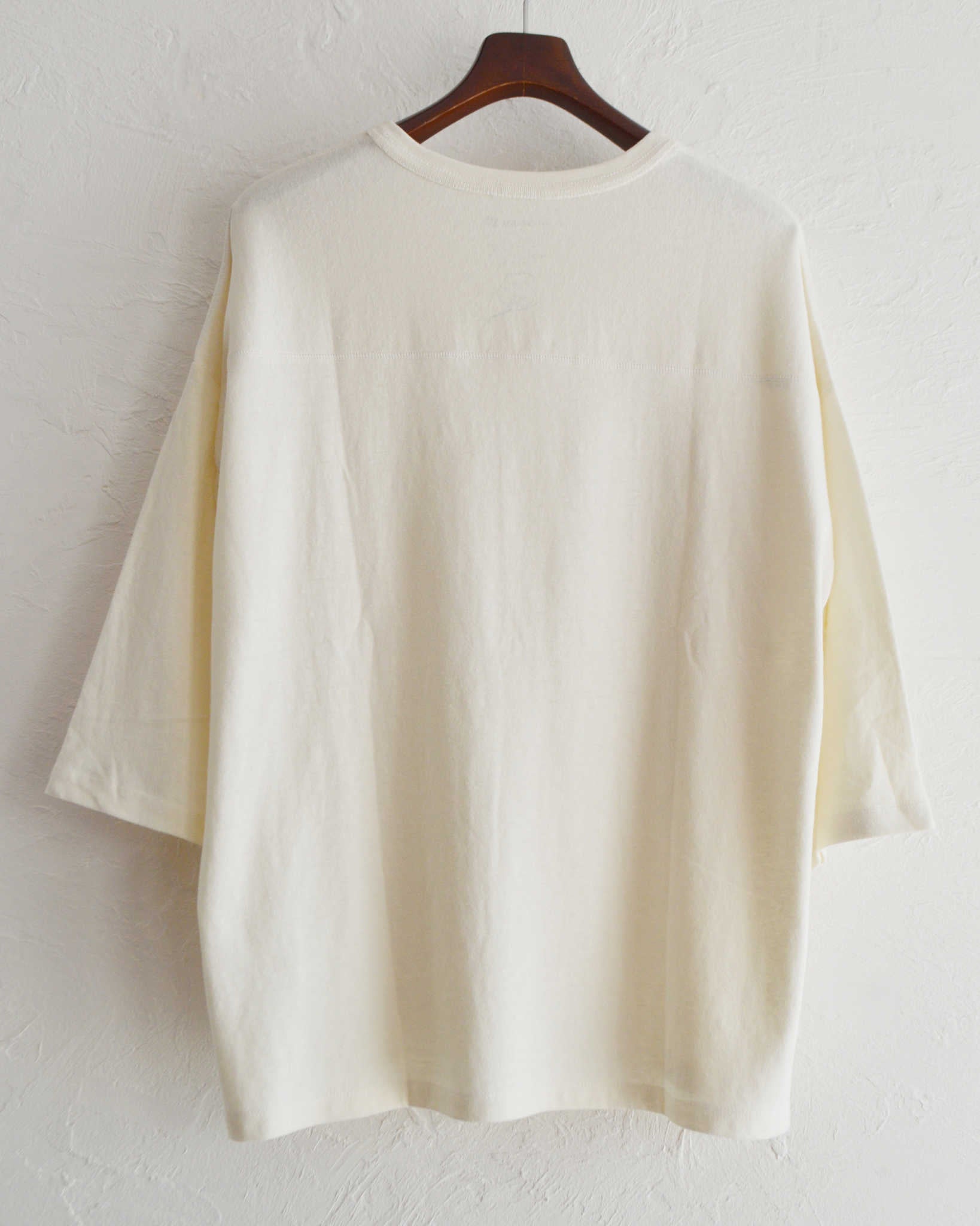 GOHEMP ゴーヘンプ / WIDE FOOTBALL TEE ワイドフットボールTEE (NATURAL ナチュラル)