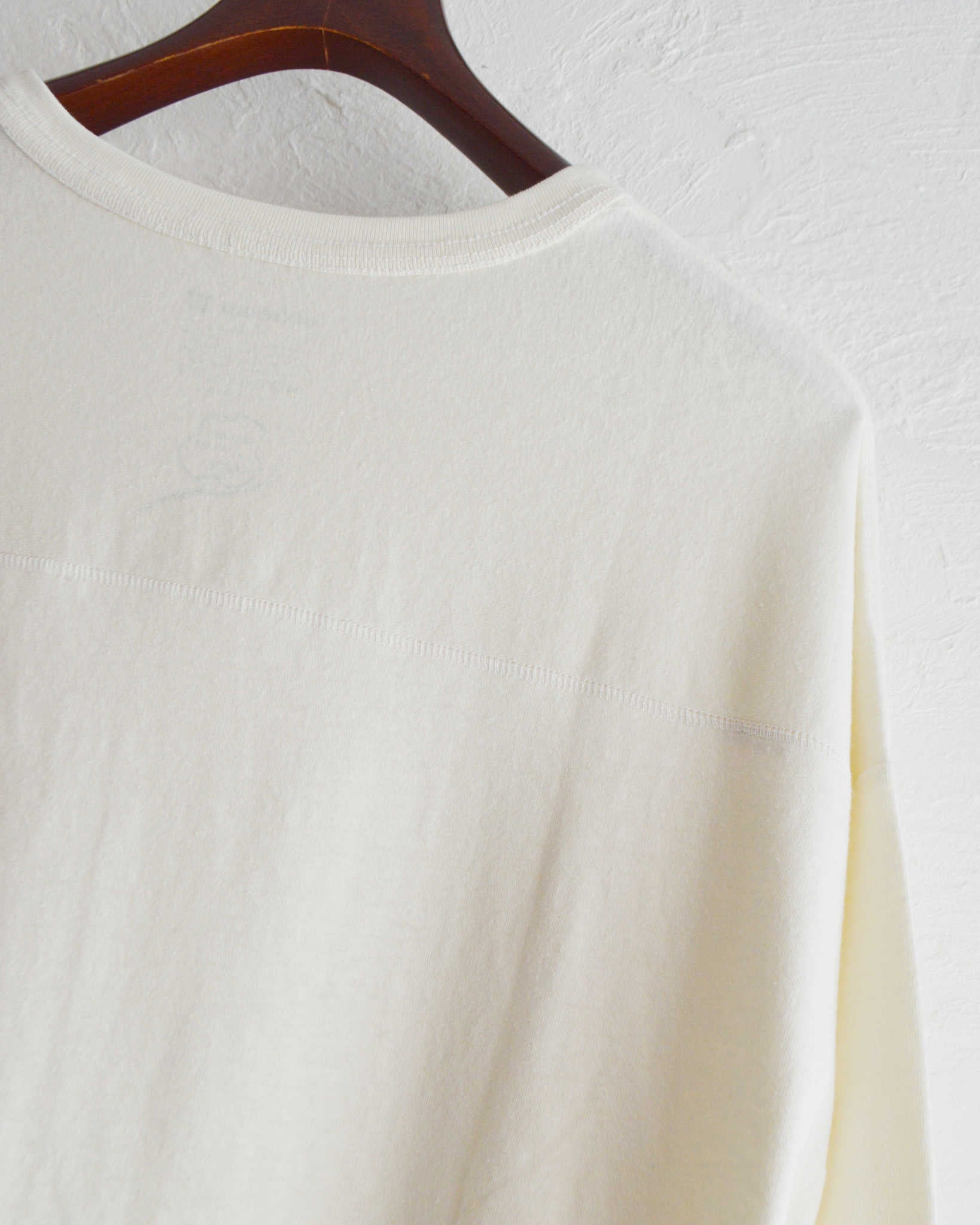 GOHEMP ゴーヘンプ / WIDE FOOTBALL TEE ワイドフットボールTEE (NATURAL ナチュラル)