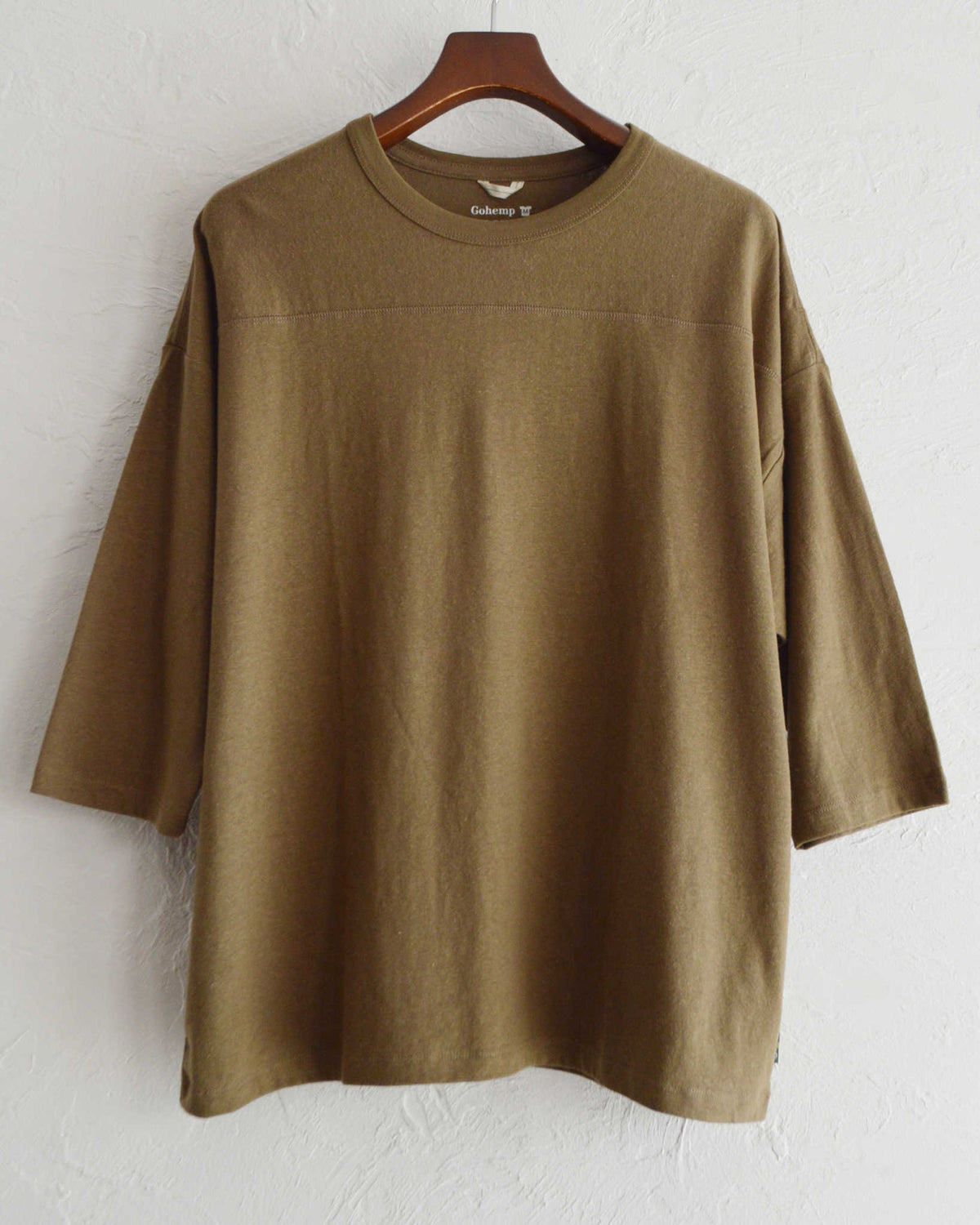 GOHEMP ゴーヘンプ / WIDE FOOTBALL TEE ワイドフットボールTEE 