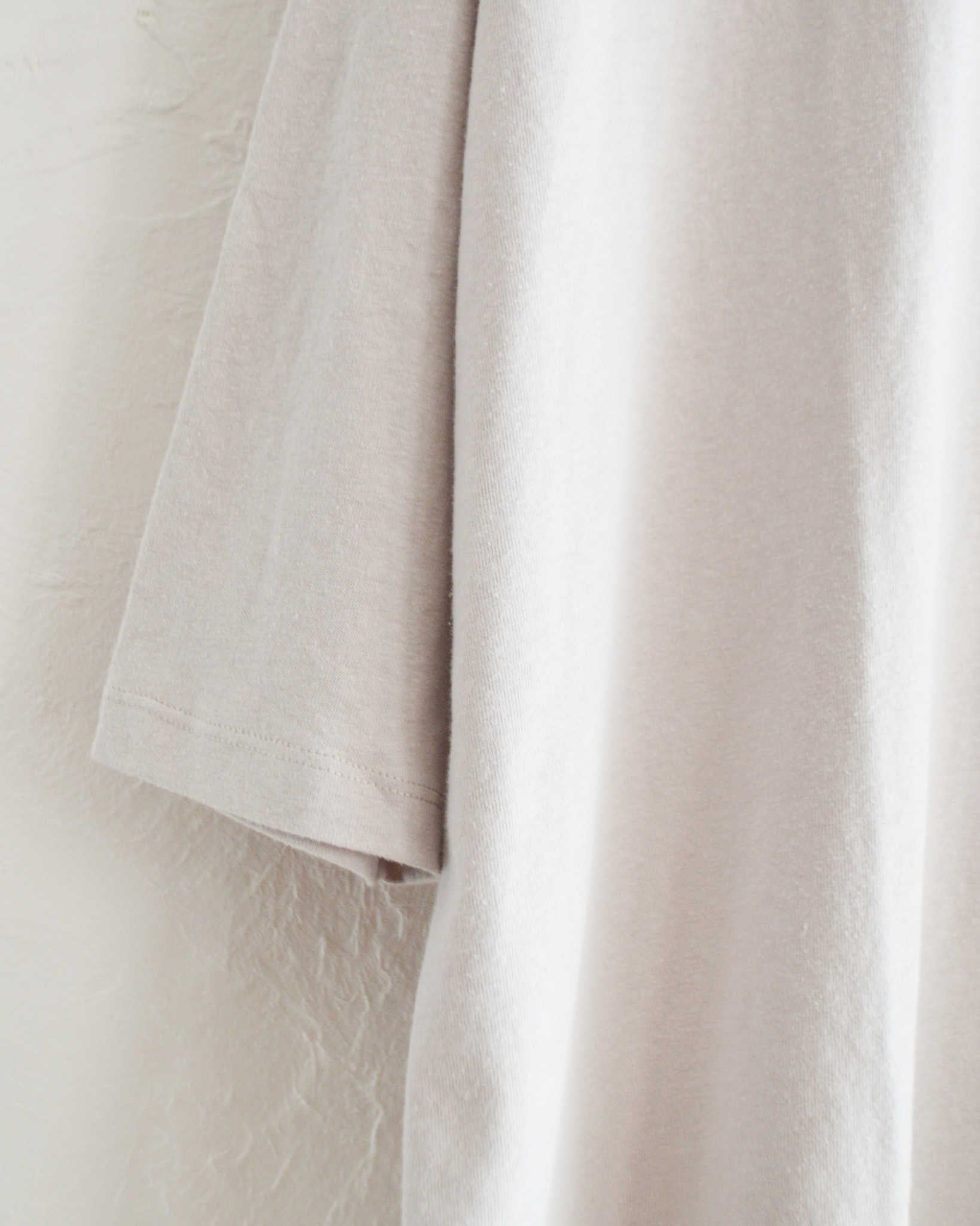 GOHEMP ゴーヘンプ / WIDE FOOTBALL TEE ワイドフットボールTEE (DOLPHIN GRAY ドルフィングレー)