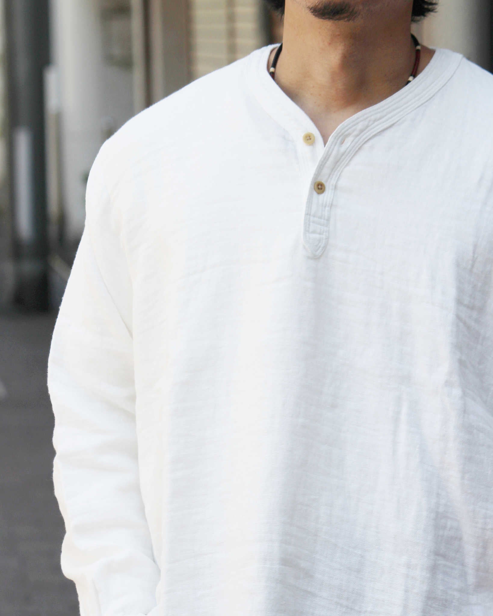 Nasngwam. ナスングワム / VAGRANT SHIRTS バグラントシャツ (WHITE ホワイト)