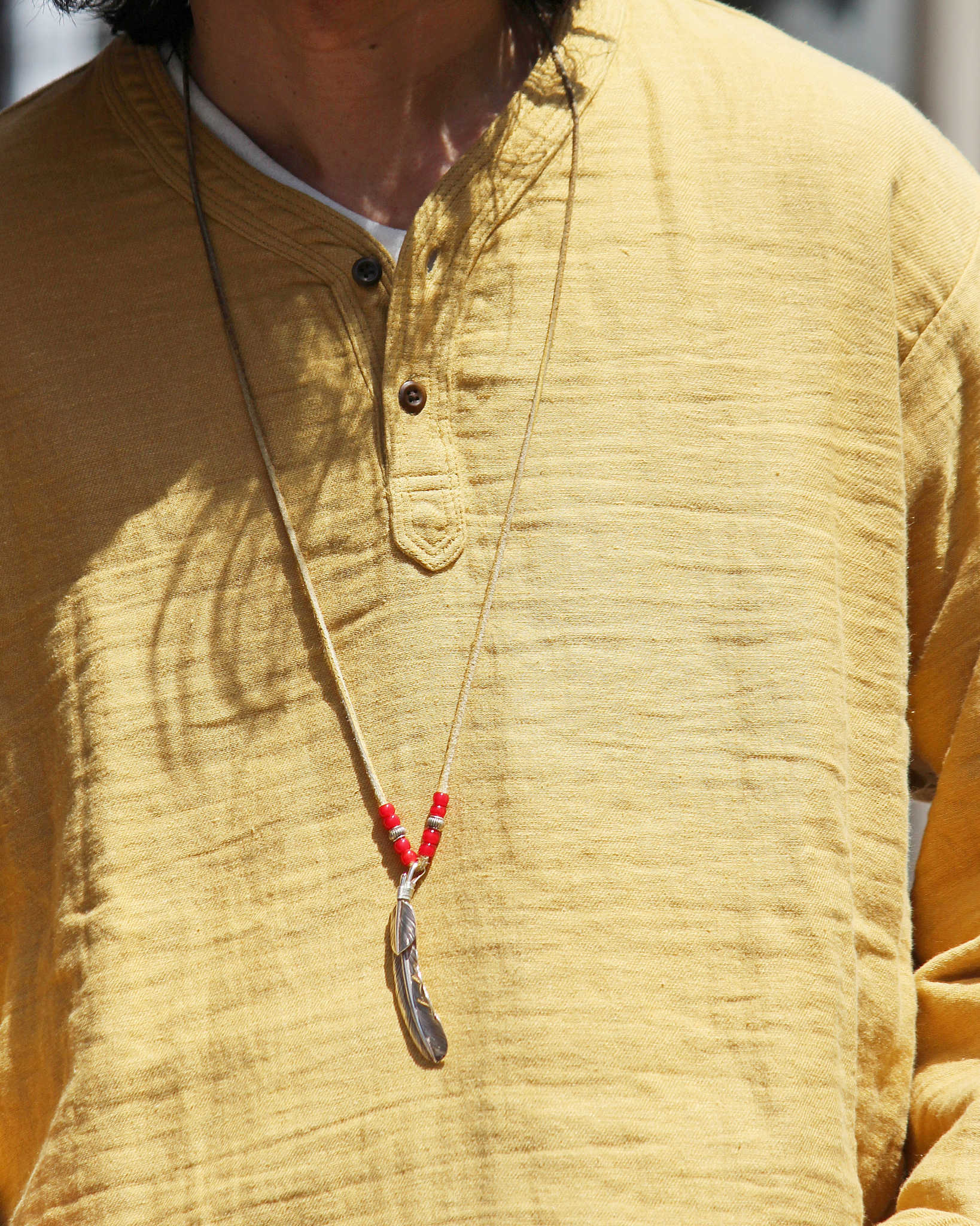 Nasngwam. ナスングワム / VAGRANT SHIRTS バグラントシャツ (MUSTARD マスタード)