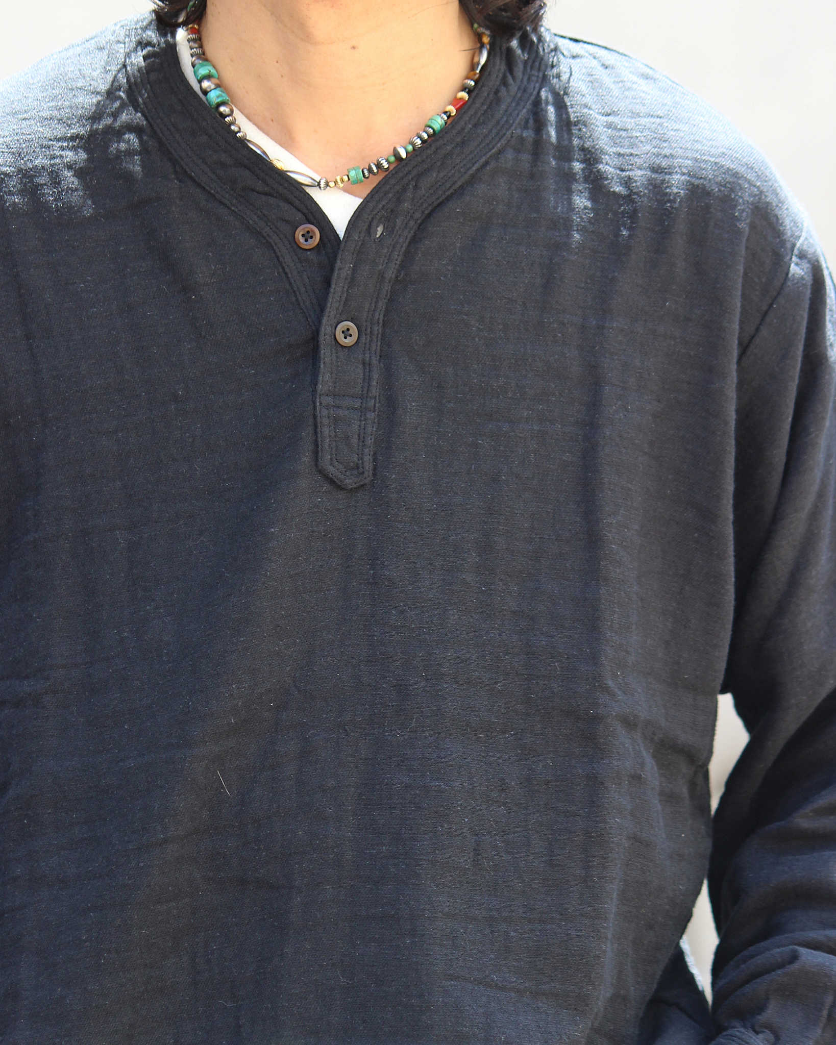 Nasngwam. ナスングワム / VAGRANT SHIRTS バグラントシャツ (BLACK ブラック)