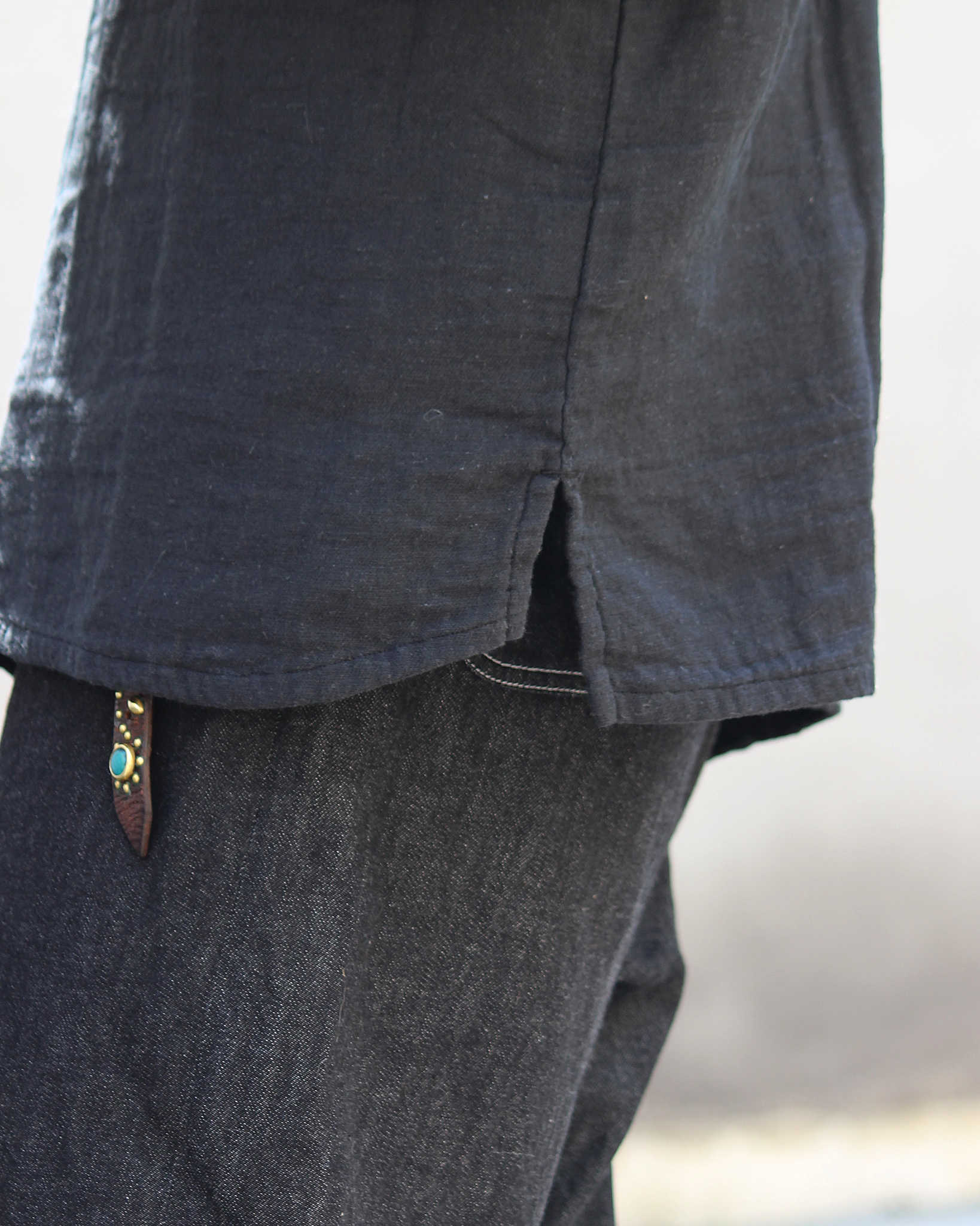 Nasngwam. ナスングワム / VAGRANT SHIRTS バグラントシャツ (BLACK ブラック)