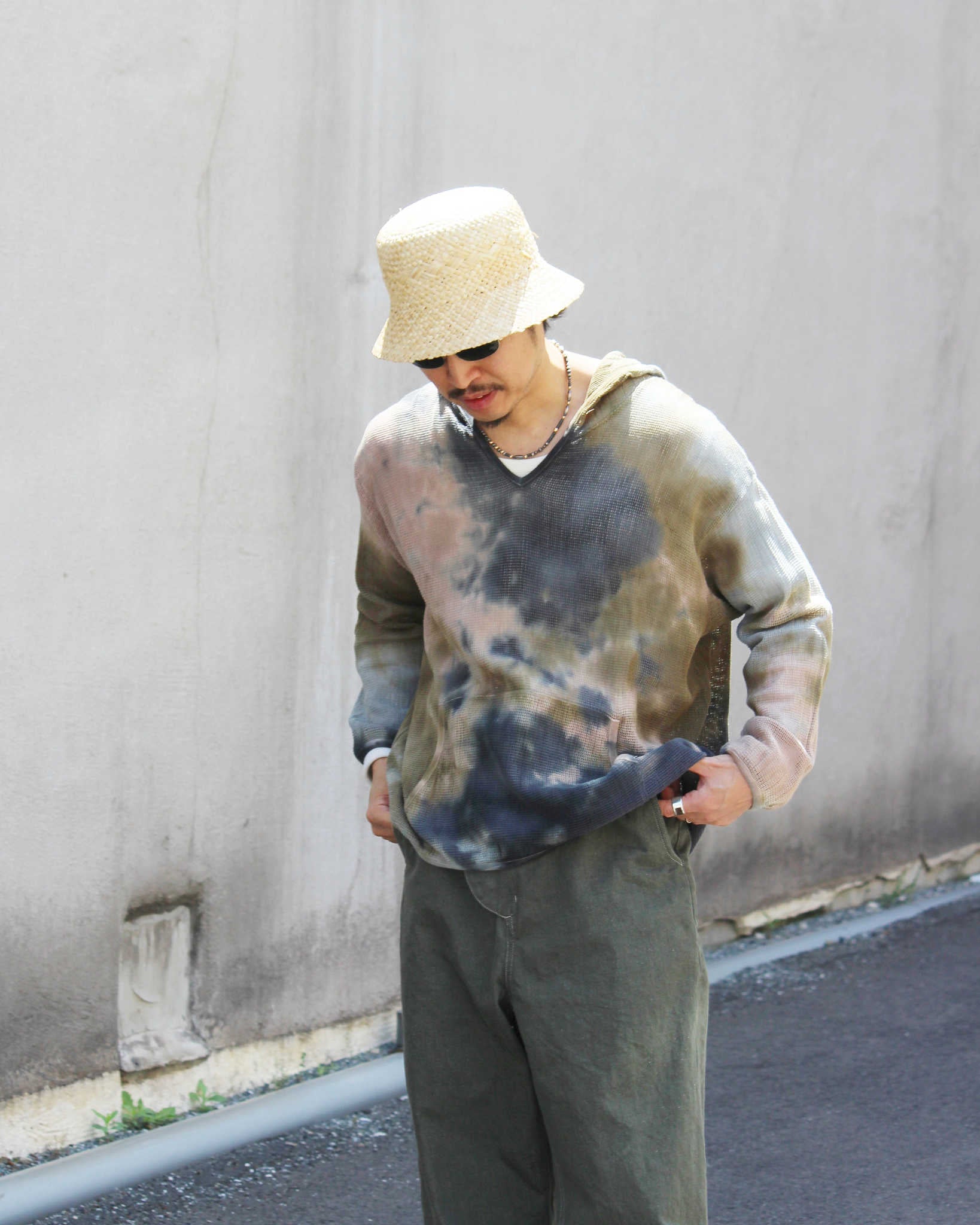 Nasngwam.×JAVARA ナスングワム ジャバラ / MOONLIGHT PARKA ムーンライトパーカー (FOREST フォレスト)