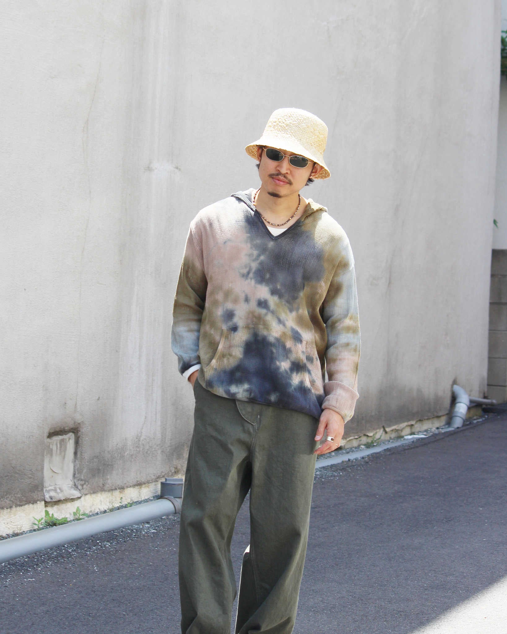 Nasngwam.×JAVARA ナスングワム ジャバラ / MOONLIGHT PARKA ムーンライトパーカー (FOREST フォレスト)