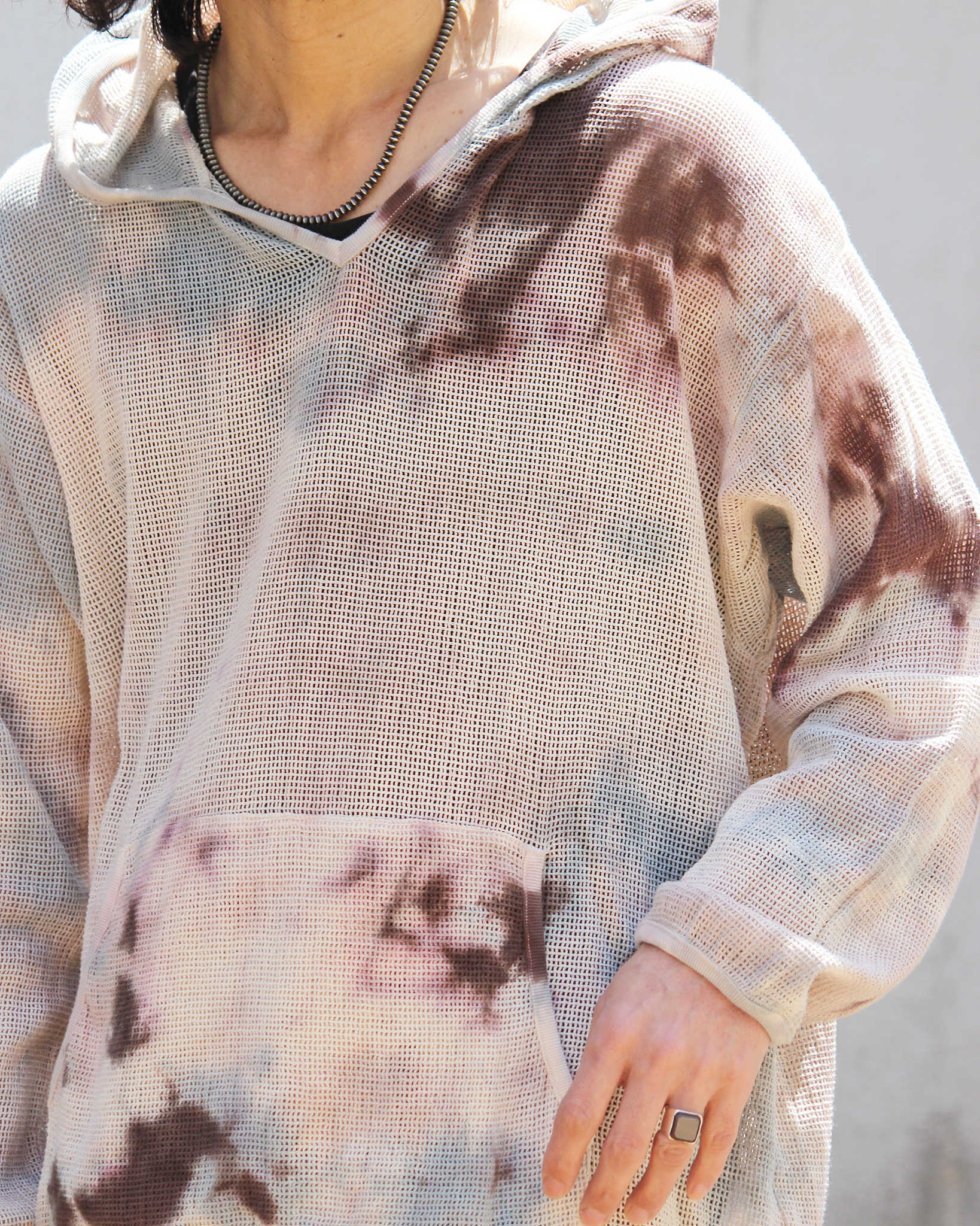 Nasngwam. × JAVARA×LEATHER TRAMP ナスングワム ジャバラ レザートランプ / MOONLIGHT PARKA ムーンライトパーカー (BEIGE ベージュ)