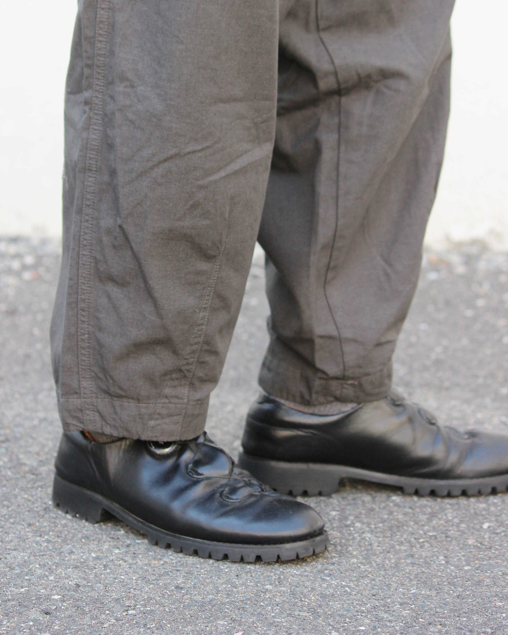 GOHEMP ゴーヘンプ / TRAVEL BALLOON PANTS トラベルバルーンパンツ (STONE GRAY ストーングレー)