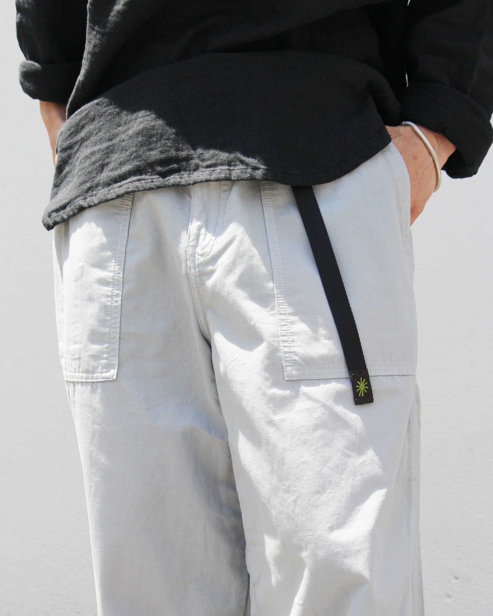 GOHEMP ゴーヘンプ / TRAVEL BALLOON PANTS トラベルバルーンパンツ (ICE GRAY アイスグレー)
