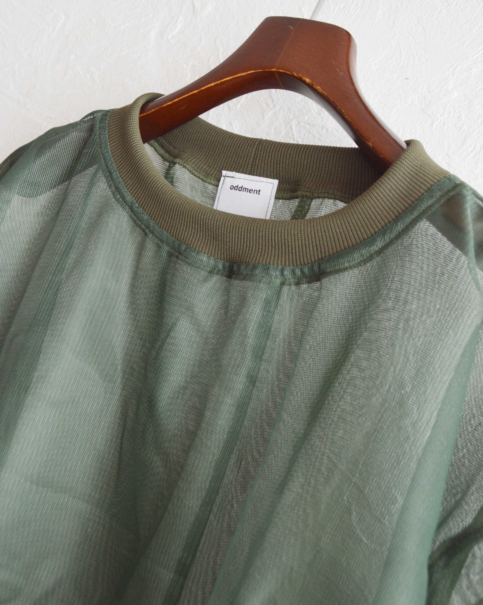 oddment オッドメント / MOSQUITO NET CREW モスキートネットクルー