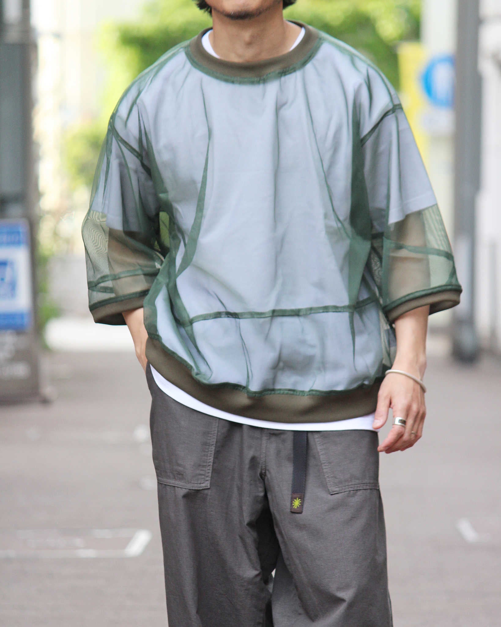 oddment オッドメント / MOSQUITO NET CREW モスキートネットクルー