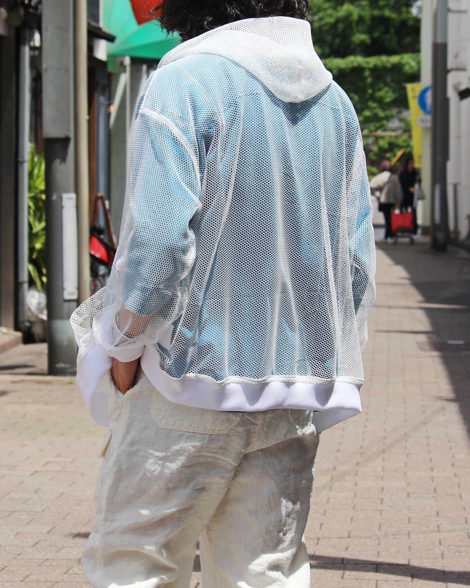 oddment オッドメント / INDIVI ZIP UP HOODED インディビジップフーディー (WHITE ホワイト)