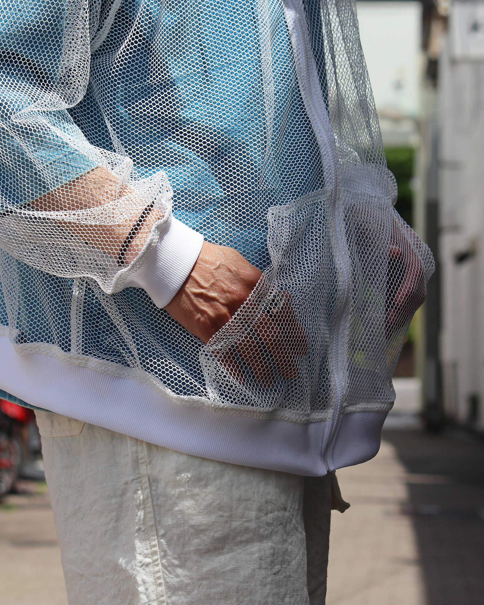 oddment オッドメント / INDIVI ZIP UP HOODED インディビジップフーディー (WHITE ホワイト)