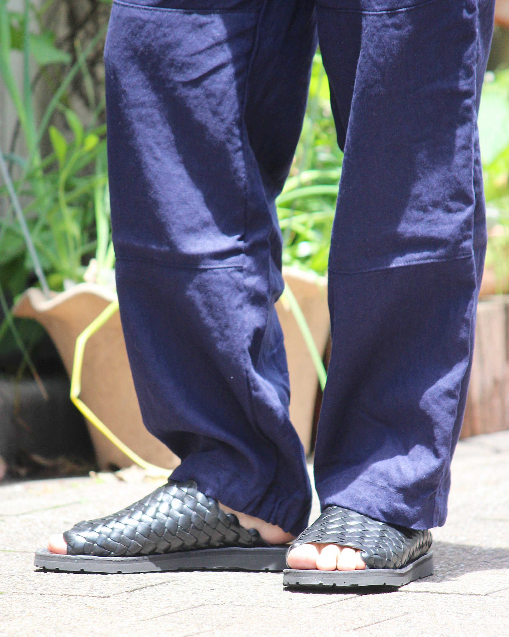 Nasngwam. ナスングワム / LIBERTY PANTS リバティーパンツ (NAVY ネイビー)